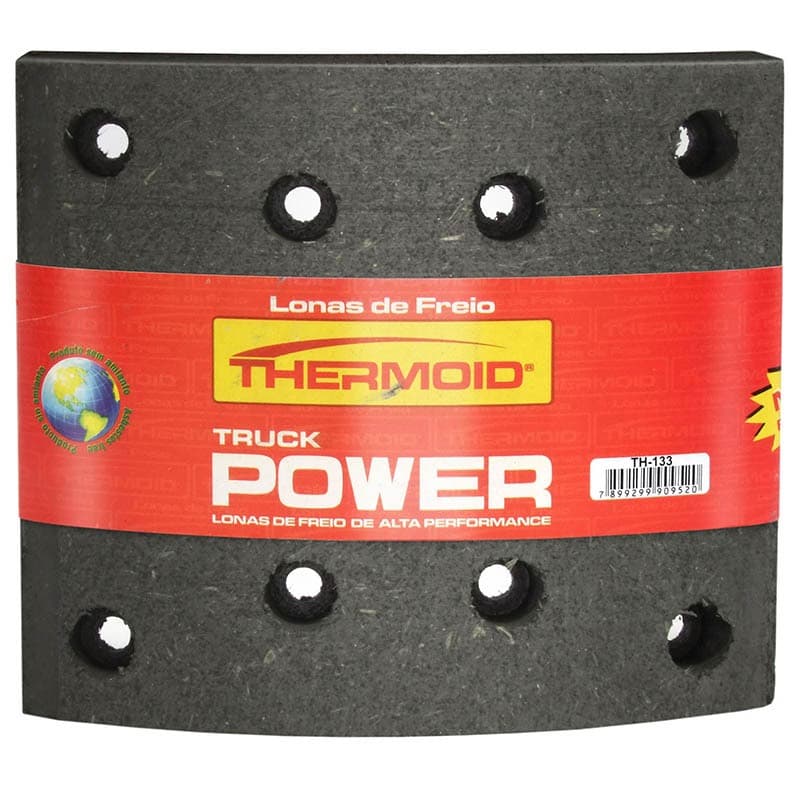 LONA FREIO STD TRUCK POWER DIANTEIRA/ TRASEIRA/ 3EIXO - TH133STDTPOWER