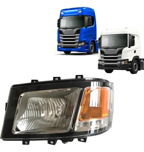 FAROL PRINCIPAL SCANIA LADO ESQUERDO - 2414343