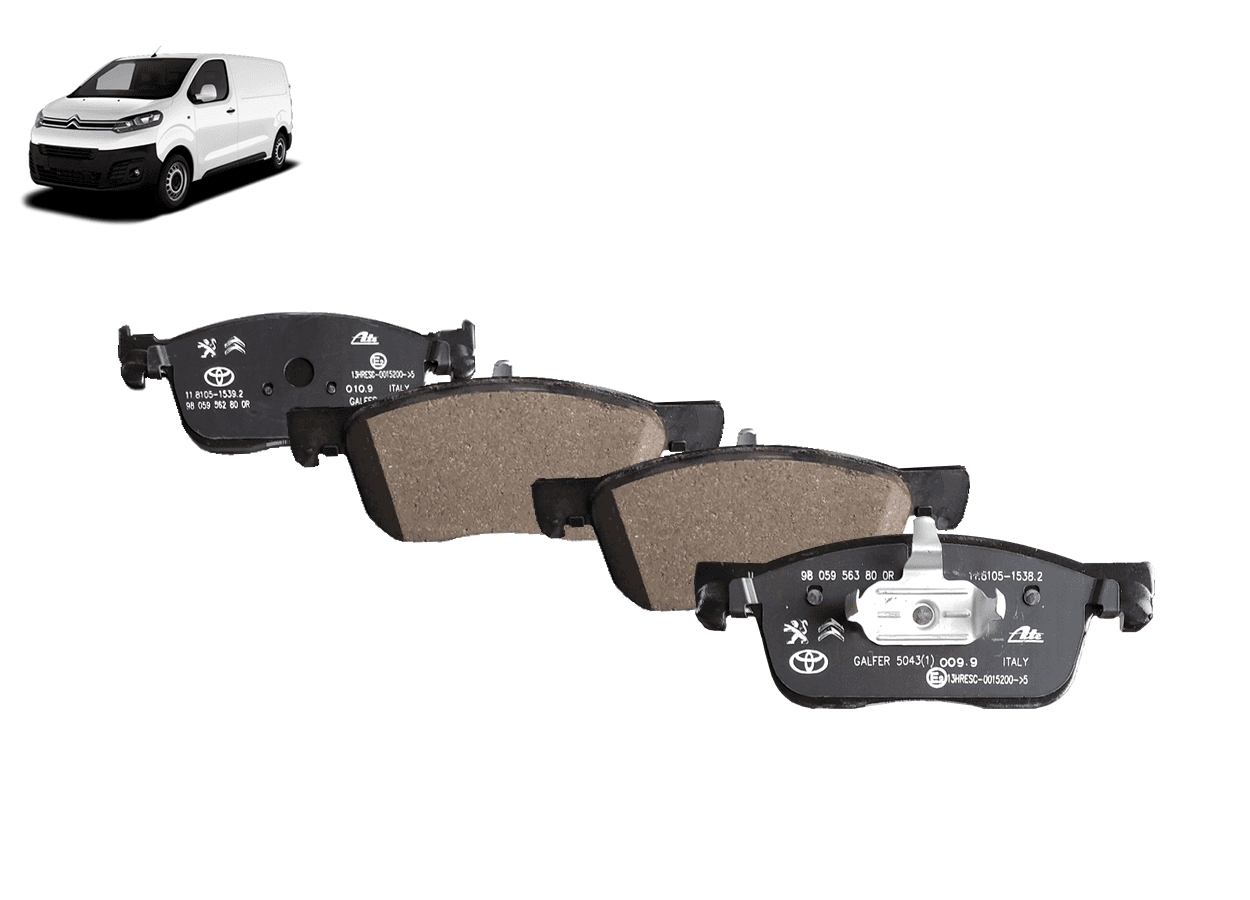 PASTILHA FREIO DIANT. CINTROEN JUMPY - 1613260780