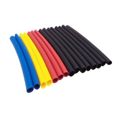 ESPAGUETE TERMO - RETRATIL 6MM DIAMETRO CONTRACAO 2:1 - ROLO 100 METRO - DNI5106R