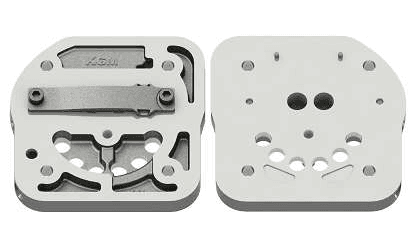 PLACA ASSENTO VALVULA COMPRESSOR LK38 / LK39 REFRIGERACAO AGUA - KGM2614