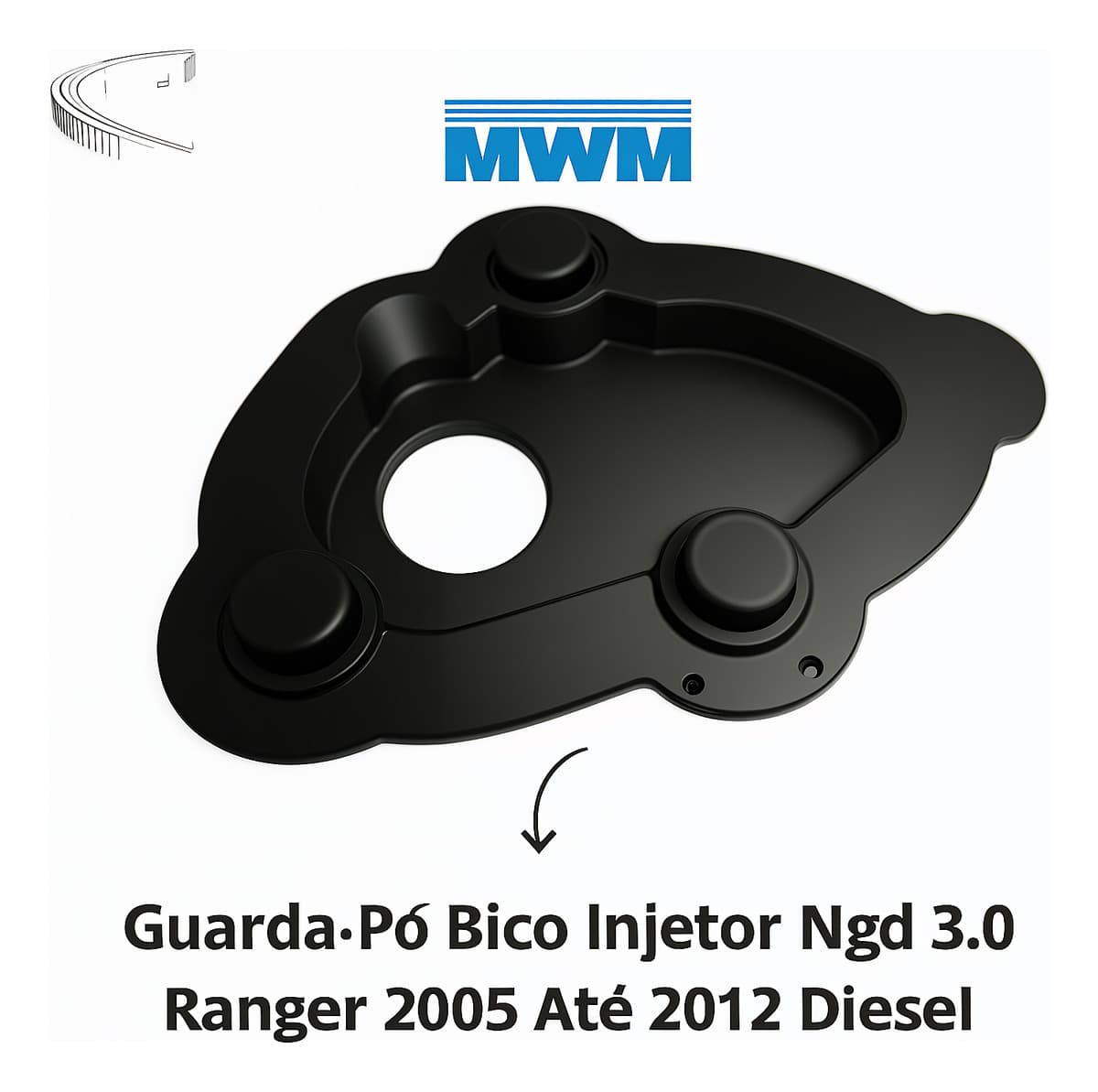GUARDA PO INJETOR - 7001355C1E