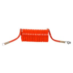 MANGUEIRA ESPIRAL 5,5M VERMELHA COM TRAMA COM TERMINAIS - 2T0611607