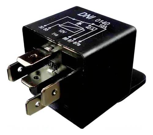 RELE AUXILIAR REVERSOR UNIVERSAL C/ SUPORTE 40/10A - 12V - 3445427019