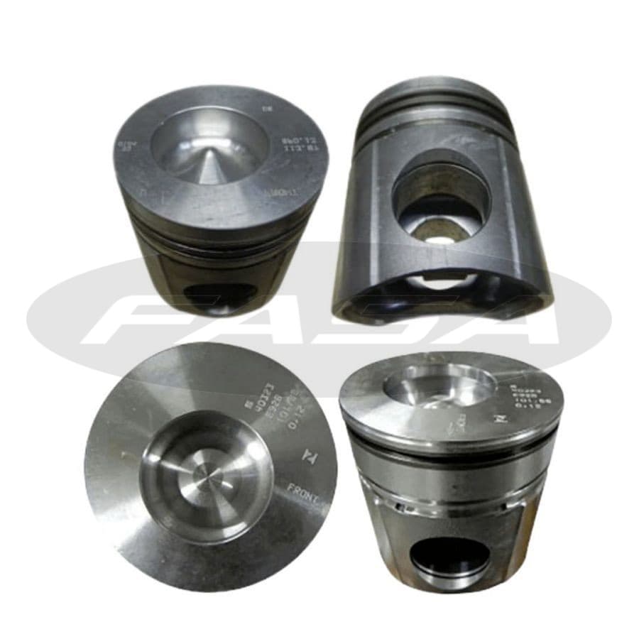 PISTAO COM ANEL STD (97,50MM) MB MOTOR OM364LA/OM366LA EURO 1 TURBO+INTERCOOLER (3 CANALETAS) (P/BIELA TRAPEZOIDAL/CONICA) (ANEL SLC7296 OU SLC6878) (CAMARA OMEGA) - PA2246STD