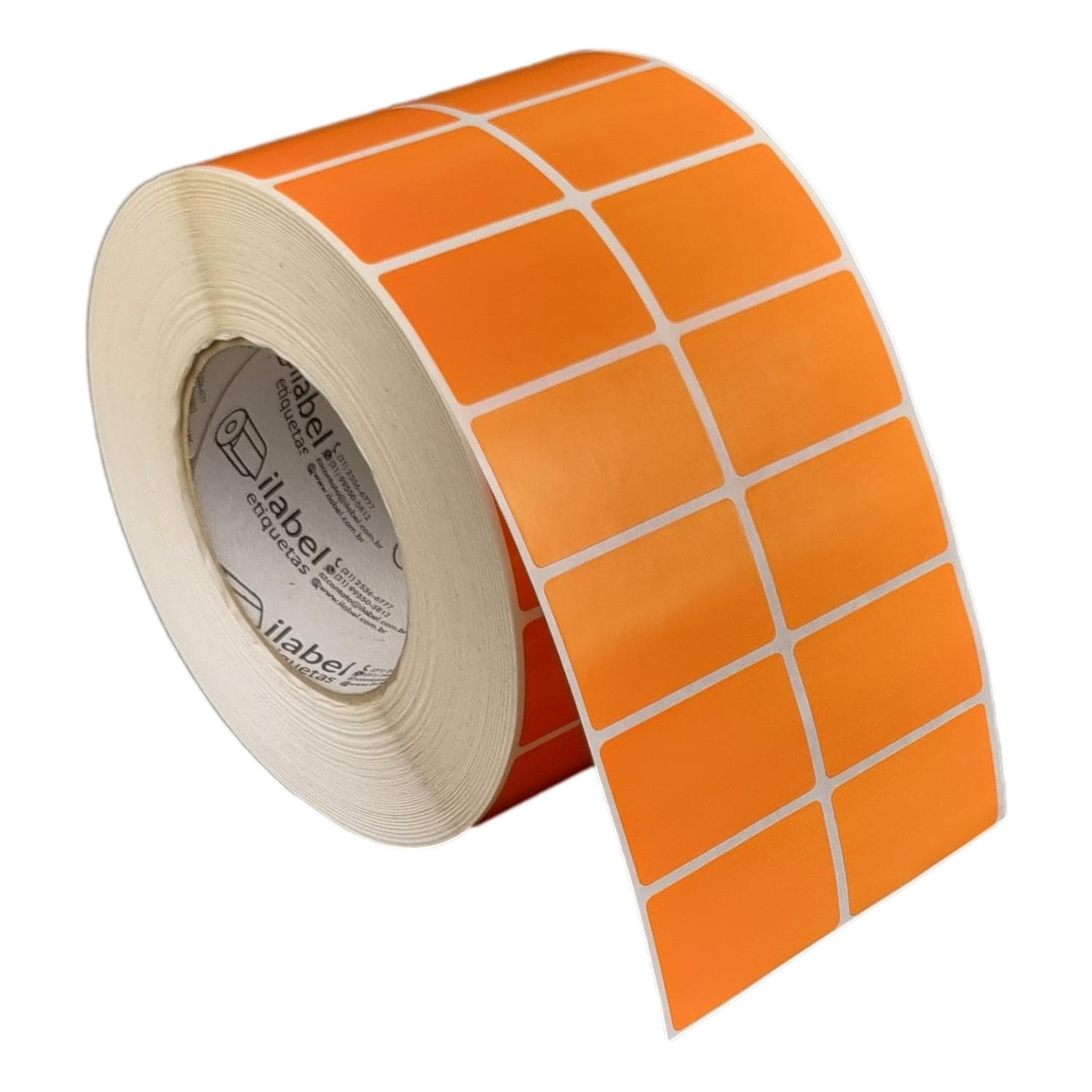 ETIQUETA 50MM X 30MM X 2C SEOARADA RL C 5000 LARANJA - UC0060
