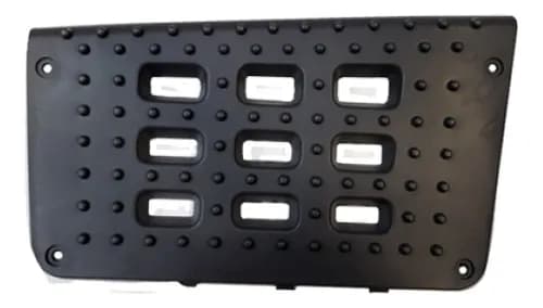TAPETE INFERIOR ESTRIBO LD PLASTICO CINZA - VWS008