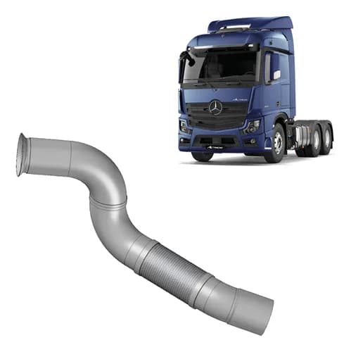 TUBO SAIDA MOTOR INOX - TM1244I