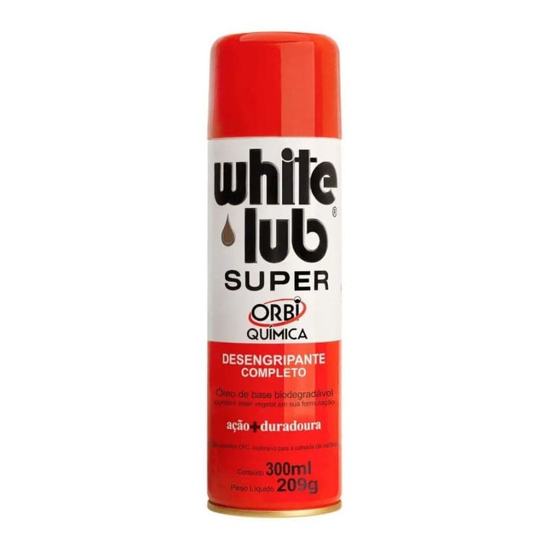DESENGRIPANTE WHITE LUB AEROSSOL 300 ML 150G - ORBI146