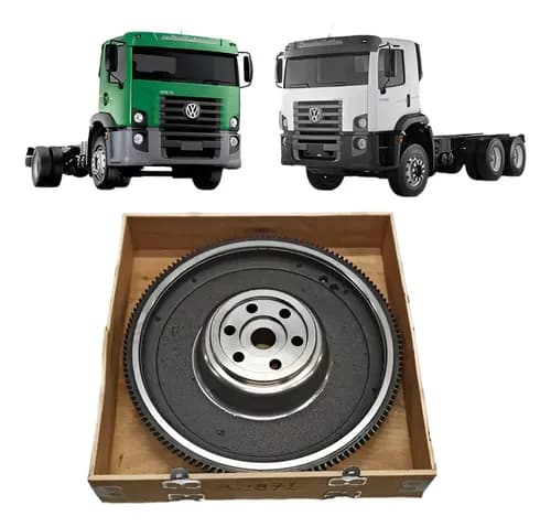 VOLANTE C/CREMALHEIRA 173D 14,30MM VW 17250E/23250E/24250E/13170E/15170E MOTOR CUMMINS SERIE ISB (46300081 NR FUNDICAO) - 9903201006