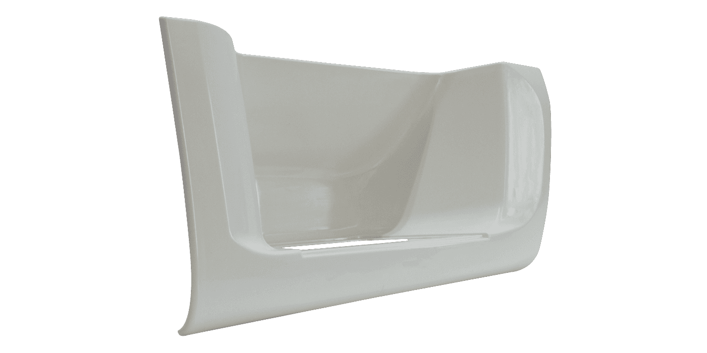 ESTRIBO INFERIOR LD DAF PLASTICO INJETADO - 161360