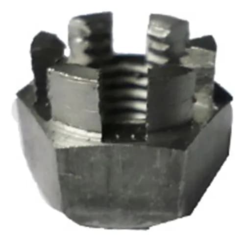 PORCA CASTELO ALTA - M12 X 1,5 C/COROA - CHAVE 19 POL. - 000935012000