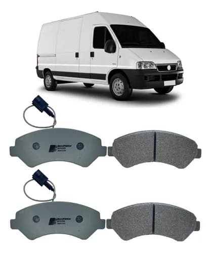 PASTILHA FREIO FIAT DUCATO DIANTEIRO - BPN358