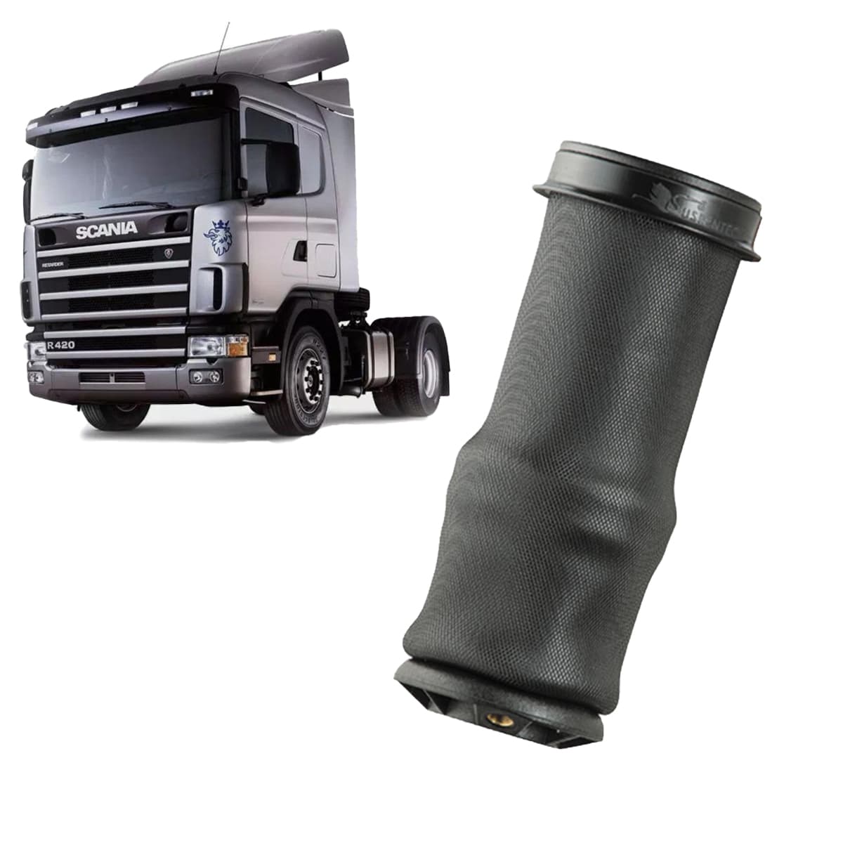 BOLSA AR CABINE DIANT. / TRAS. SERIE 4 SCANIA - BA43038