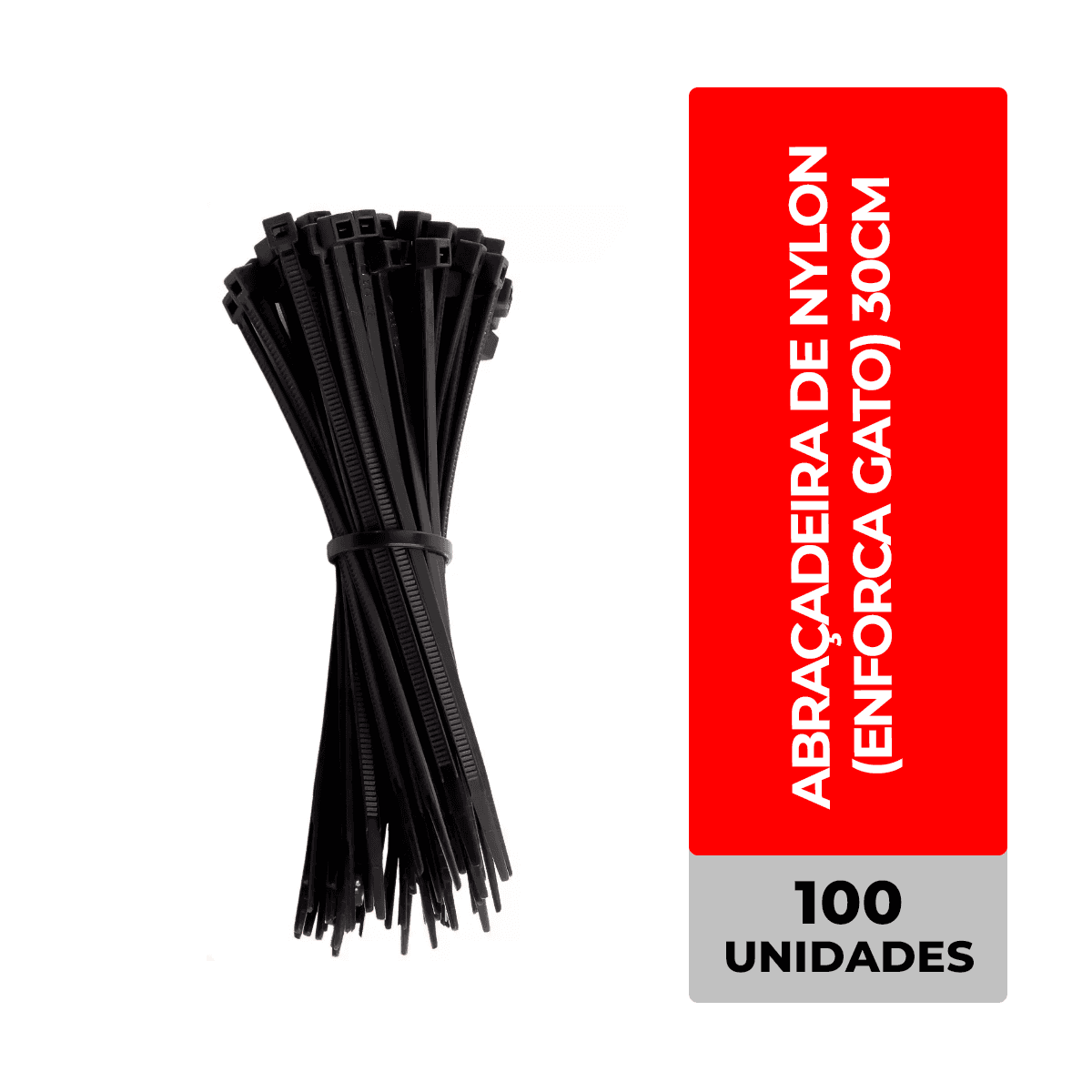 ABRACADEIRA NYLON 30CM ( ENFORCA GATO ) - NY45300-48