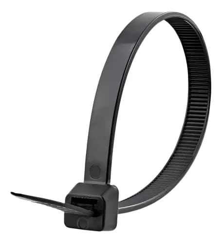 ABRACADEIRA PLASTICA 39CM (ENFORCA GATO) 4,8 LARGURA - PRETA - GT390ST