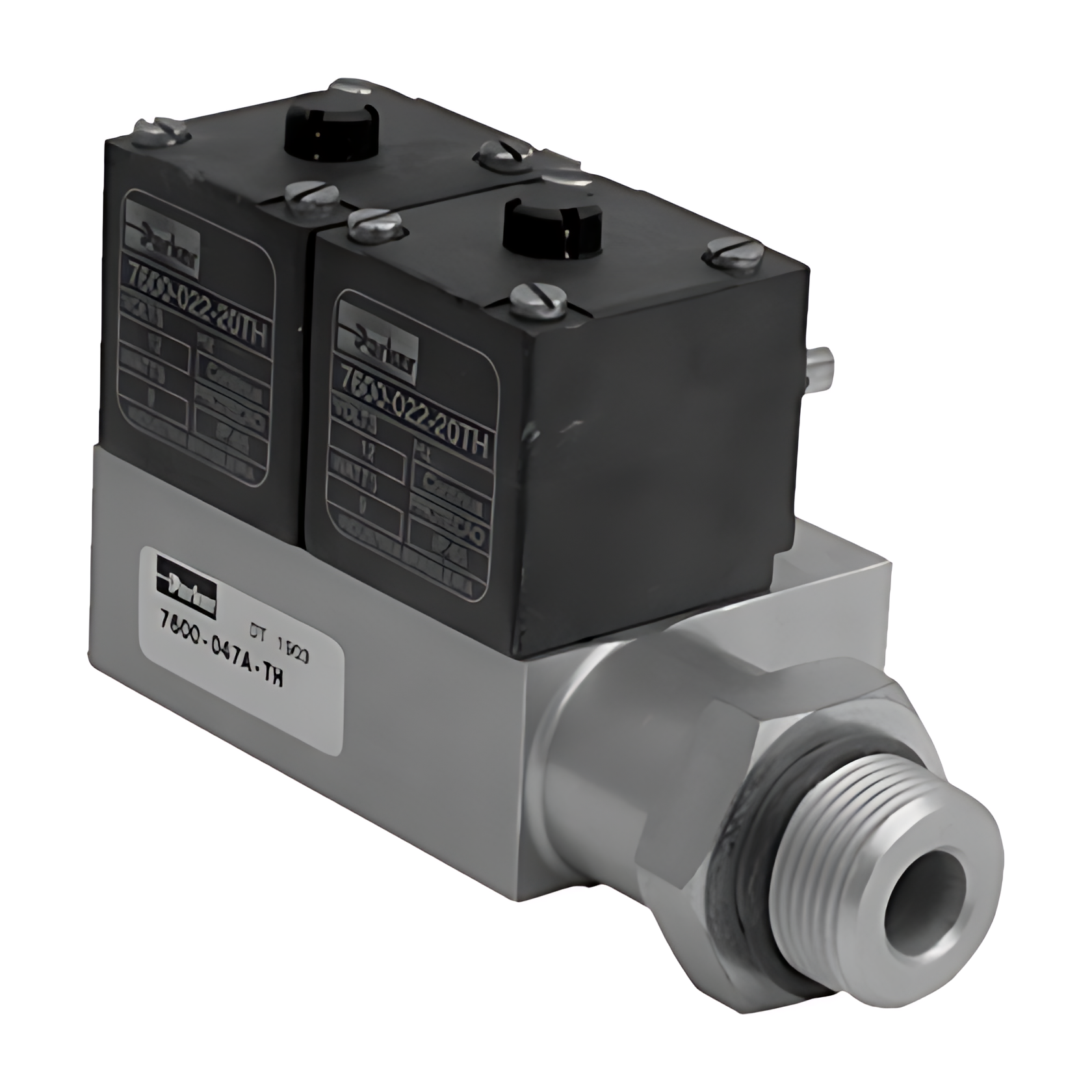 VALVULA SOLENOIDE FREIO MOTOR 24V (2 SOLENOIDES) - 0004204971