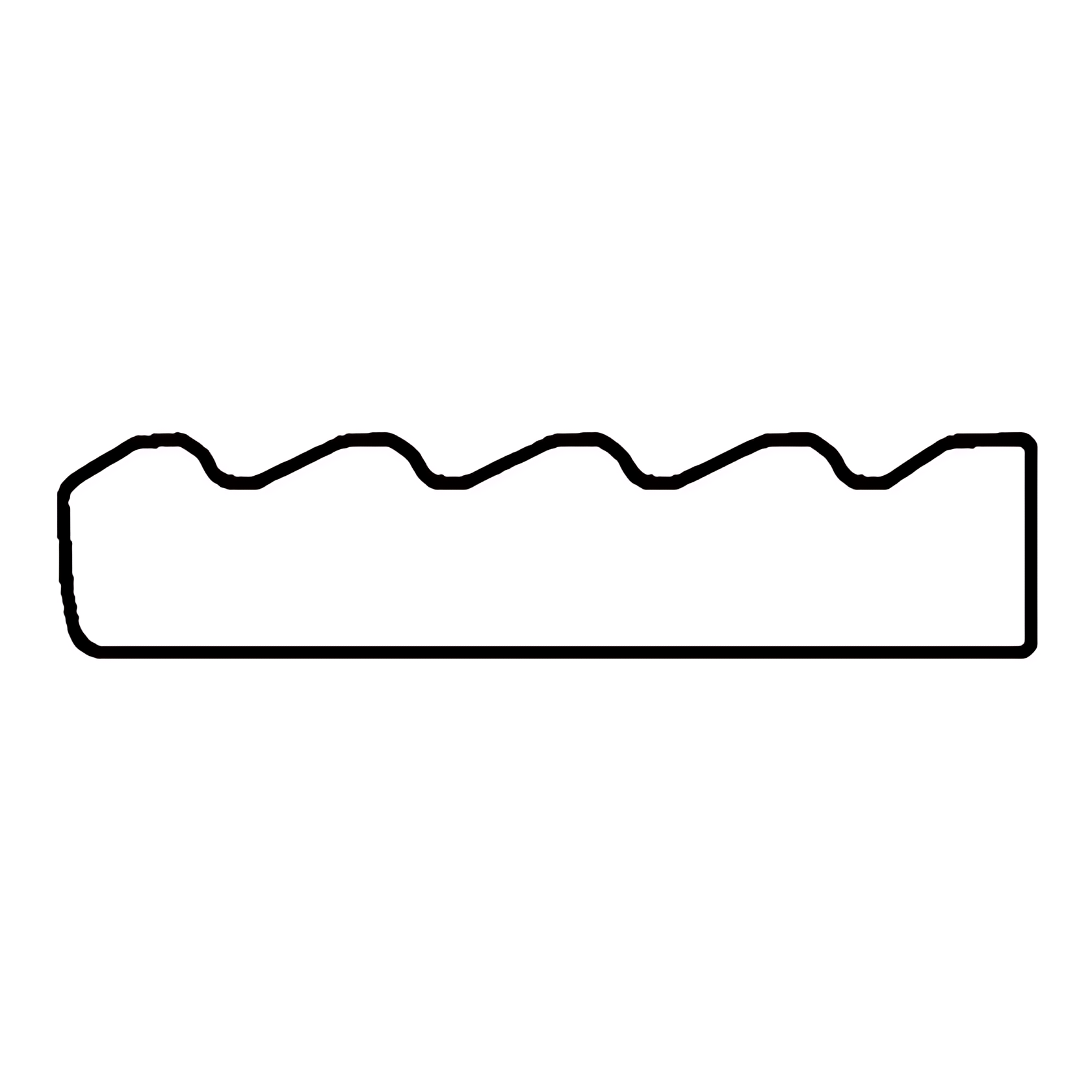 JUNTA TAMPA VALVULA MWM SPRINT 4.07 - 062103483