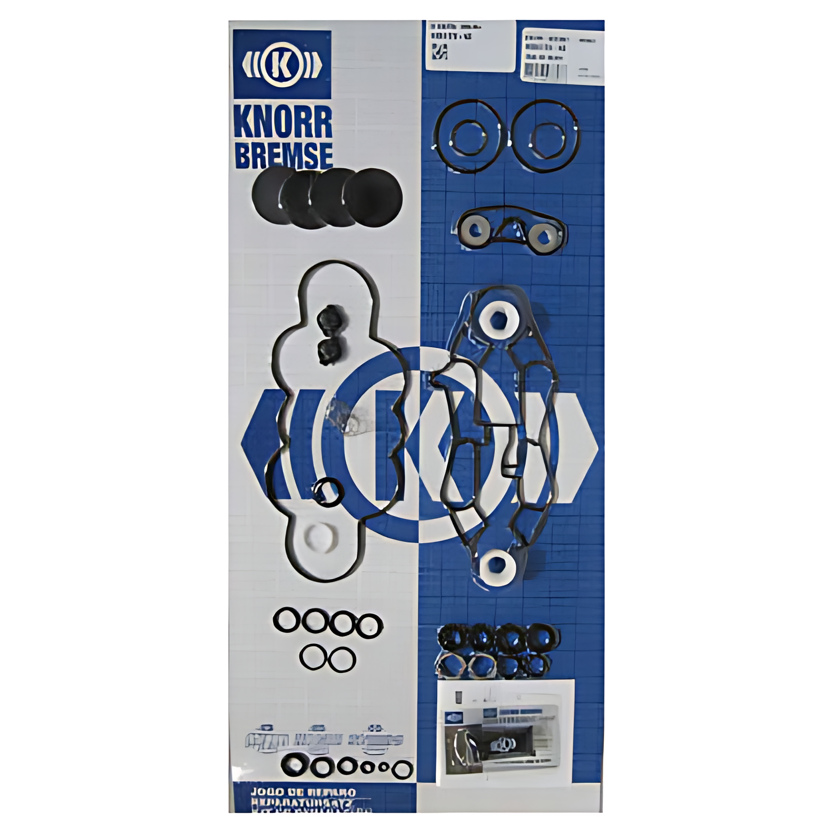 JOGO REPARO VALVULA PROTECAO 4 CIRCUITOS - 0004203971