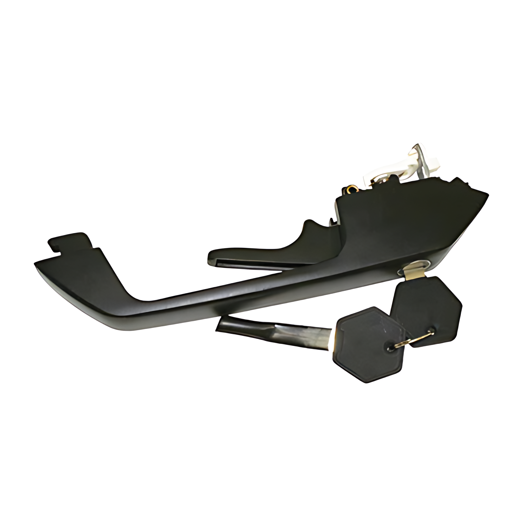 MACANETA EXT.PORTA C/CHAVE ESQ.PRETA (AT - 296209