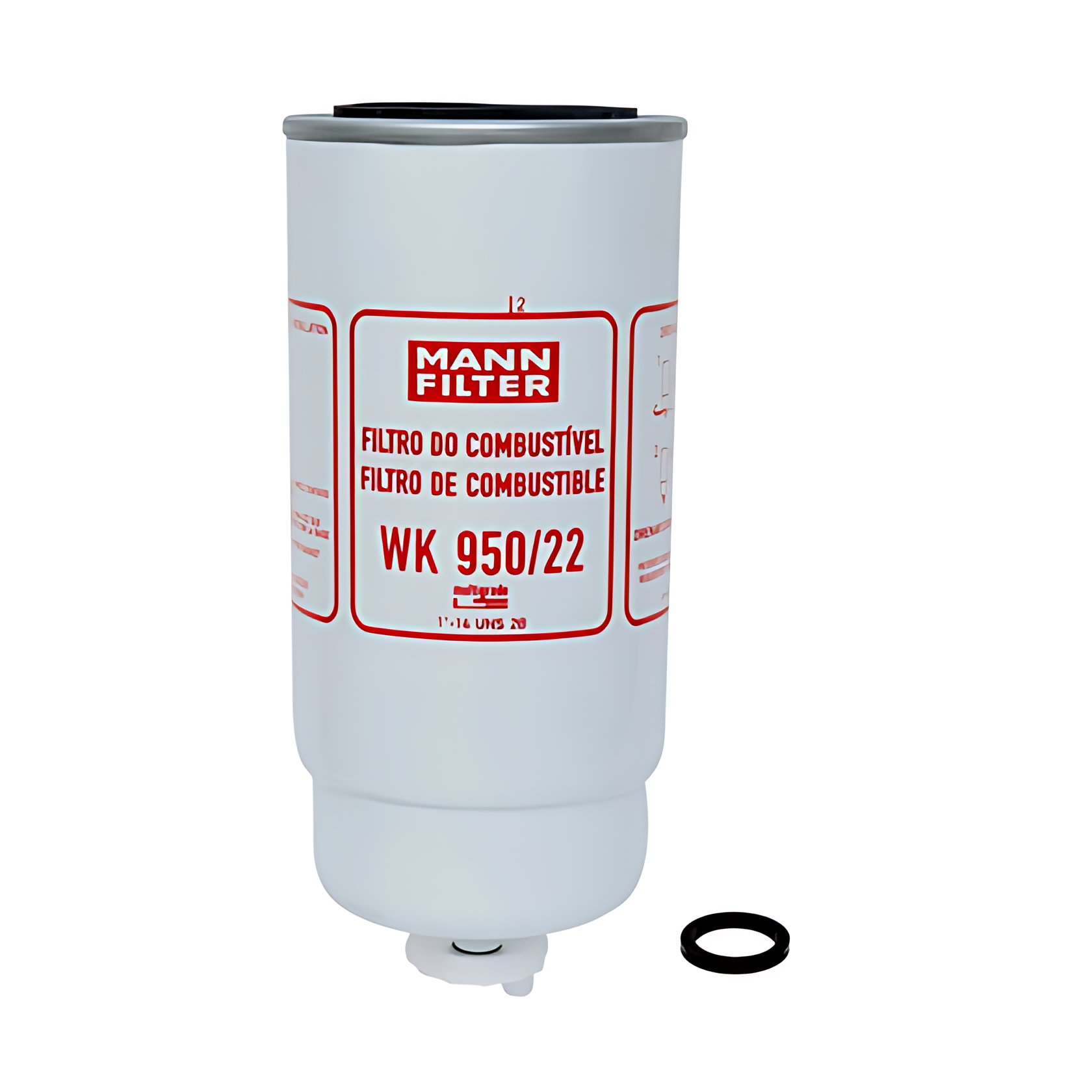 FILTRO COMBUSTIVEL SEPARADOR AGUA COM DRENO - ELETRONICO - WK95022