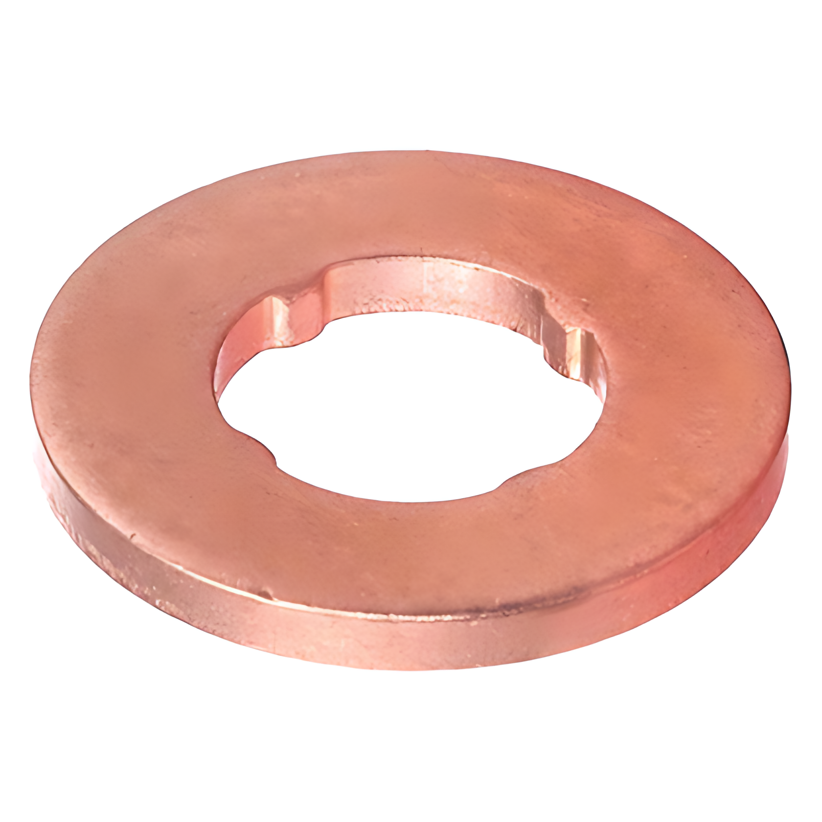 ARRUELA VEDACAO BICOS MORTOR CUMMINS ( COBRE 4 DENTES ) - 2R0130233