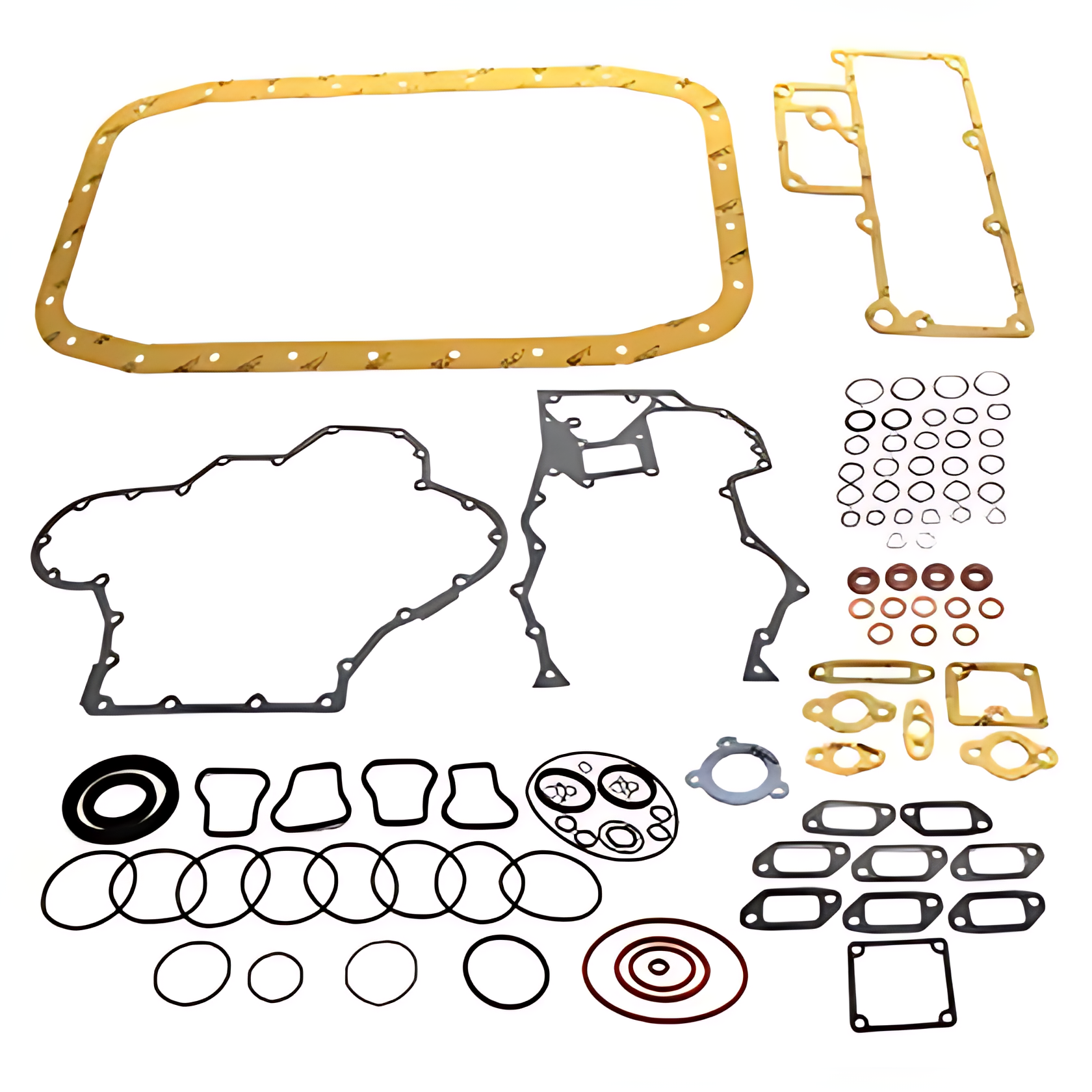 JOGO JUNTAS INFERIOR MOTOR MWM X12 4CIL EURO 3 - 2R0198011C