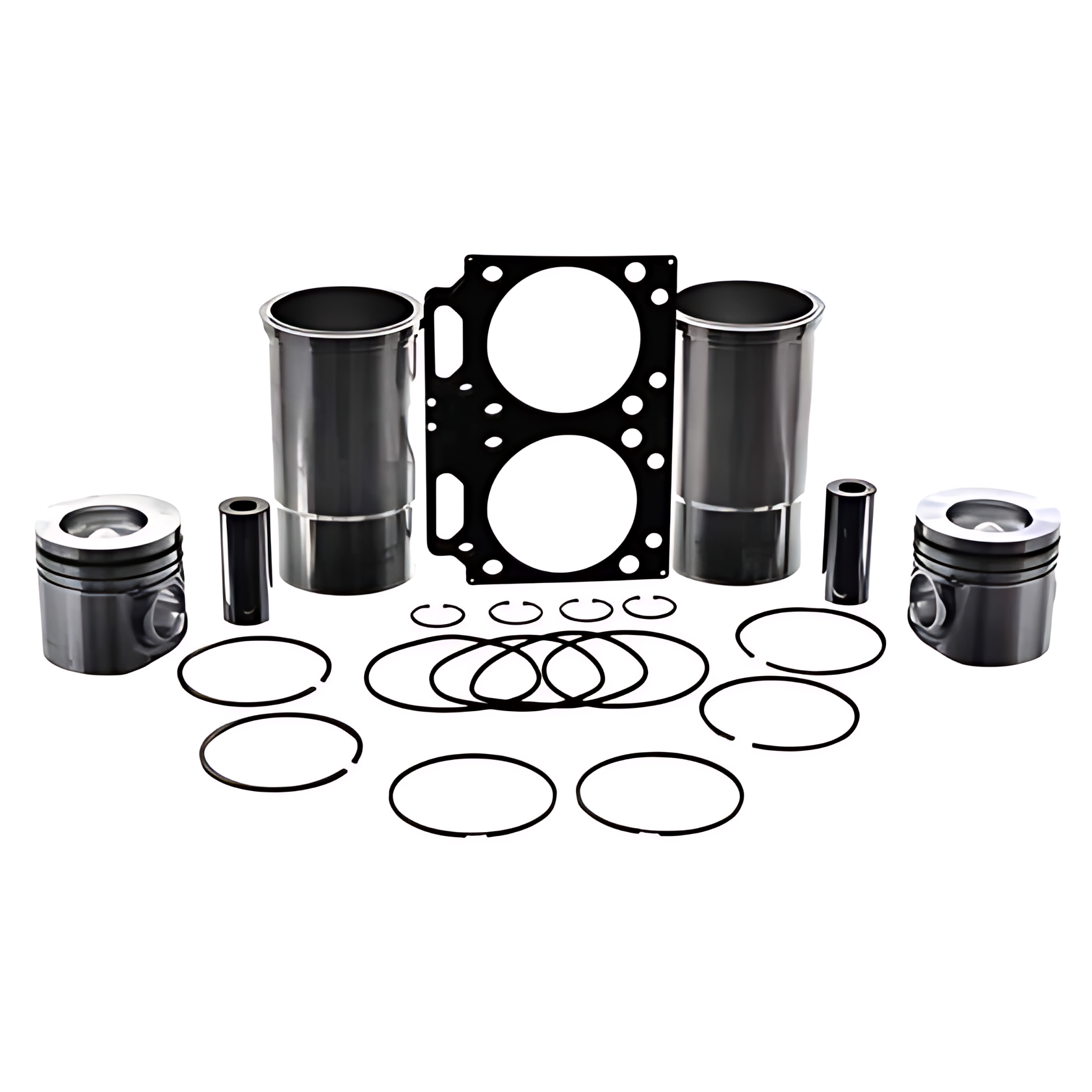 KIT PISTAO MOTOR MWM X12 EURO 3   P/ 2 CILINDROS ( GENUINO ) - 2R0198075C