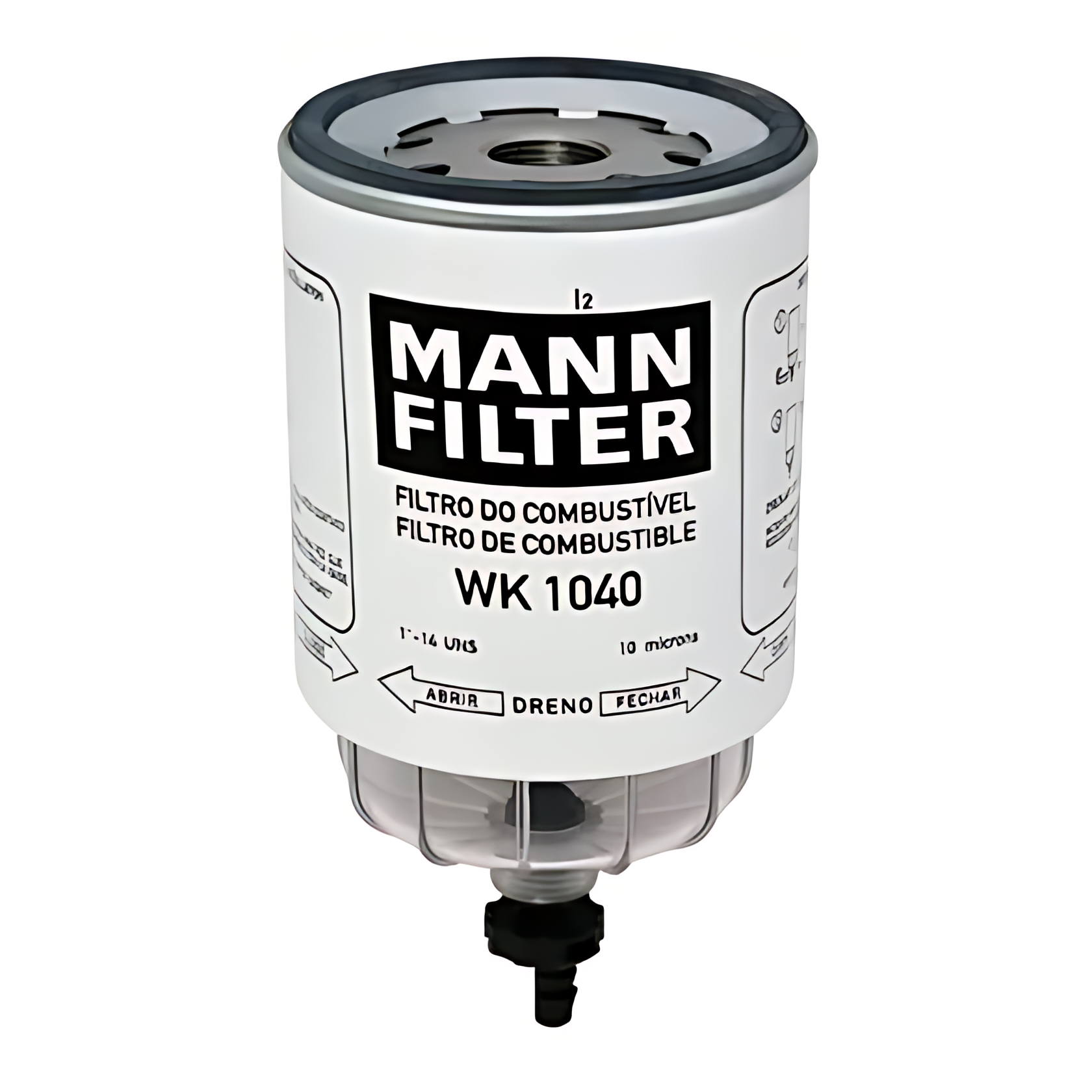 FILTRO COMBUSTIVEL SEPARADOR S/COPO - 2RP127491