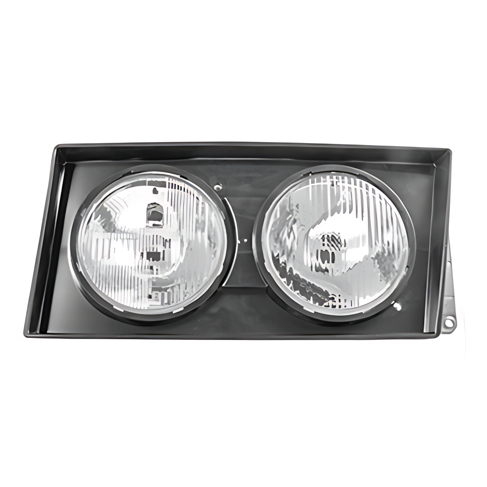 FAROL DUPLO LD WORKER SERIE 2000 ( MOLDURA PRETA ) - PL70200122