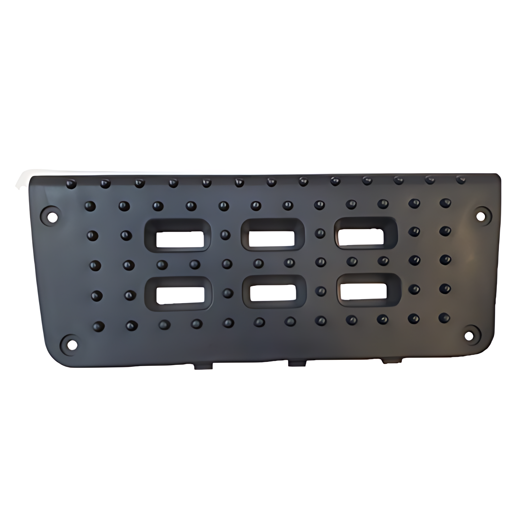 TAPETE PLASTICO CENTRAL ESTRIBO LD CINZA - VWS014