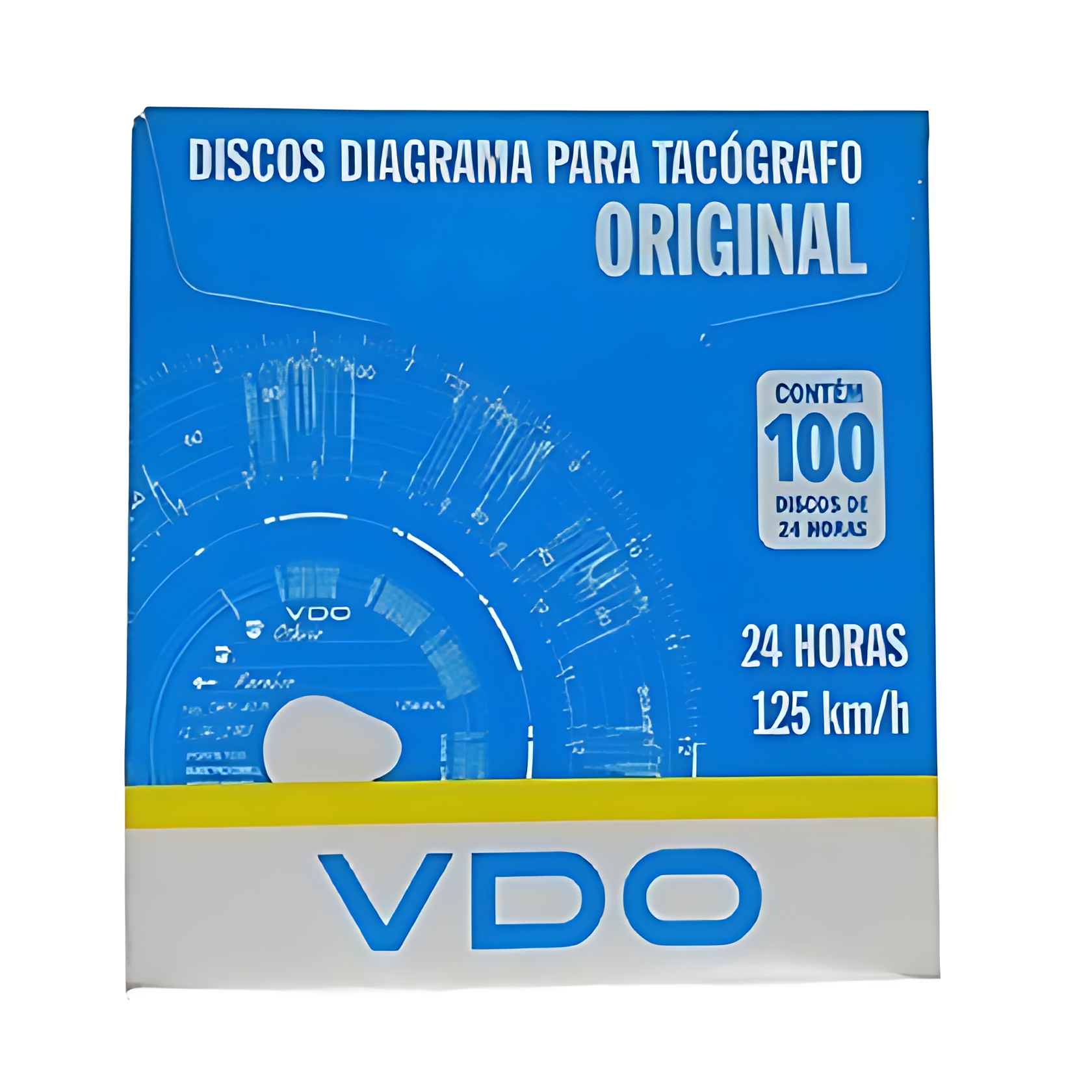 DISCO TACOGRAFO DIARIO 125 KM 20x20 - 2TJ957040