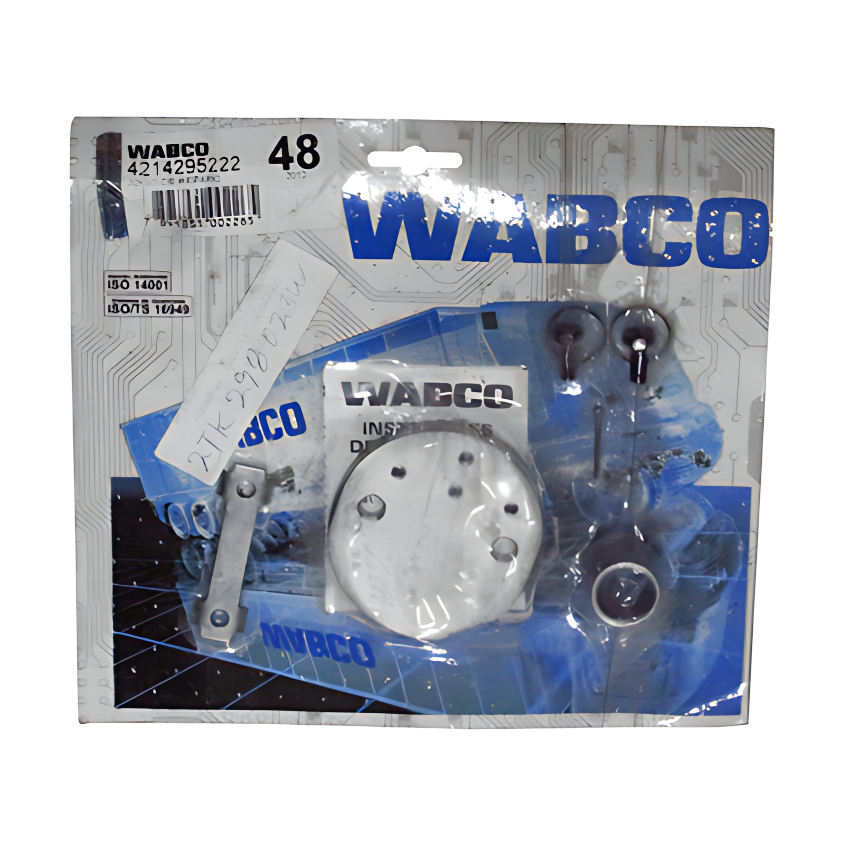 JOGO REPARO BORBOLETA FREIO MOTOR - 2TK298023W