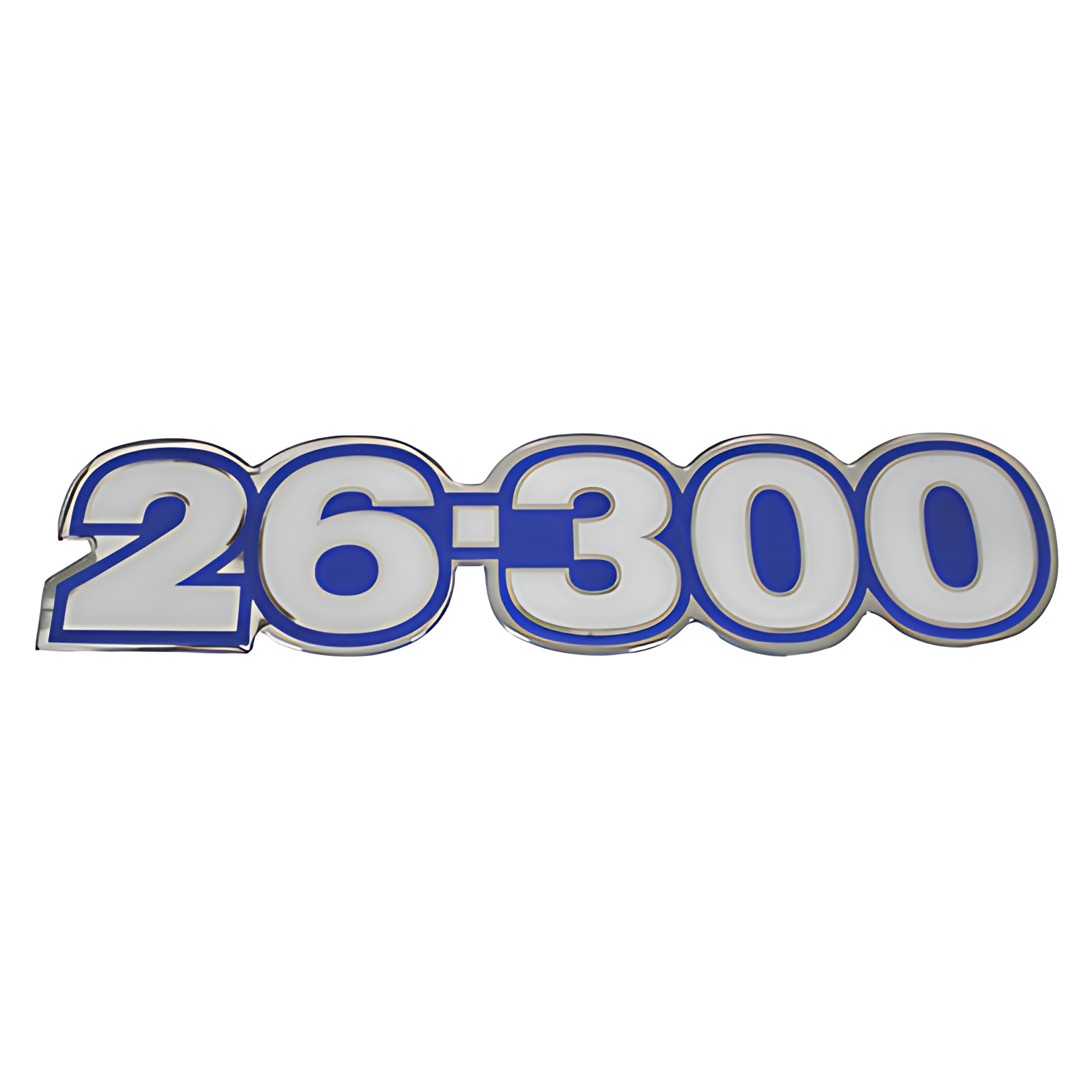 EMBLEMA LATERAL AZUL 26.300 - 2VU853687A