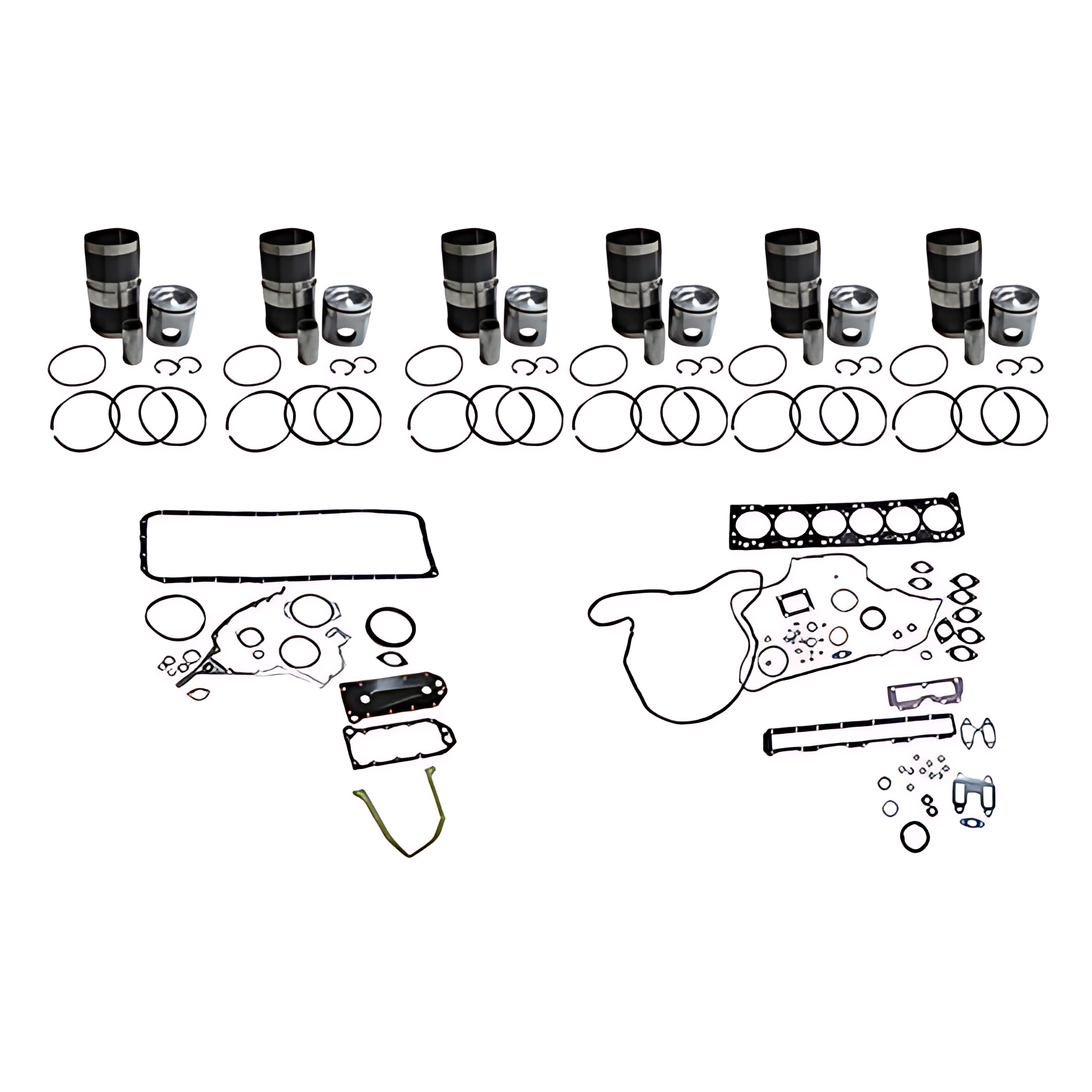 KIT MAXI FORCA MOTOR ISL 8.9 6CIL EURO V 330 HP ( PISTAO NAO ARTICULADO ) - 5621501