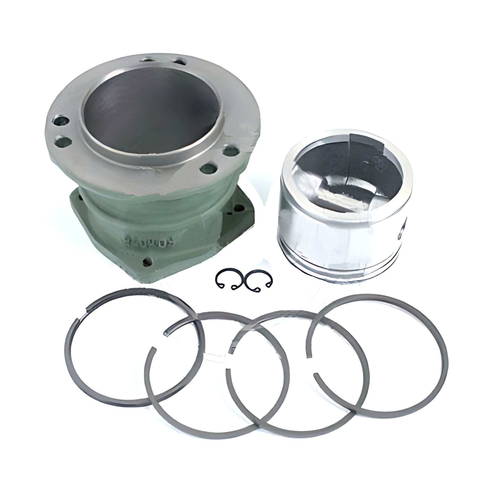 KIT PISTAO E ANEIS COM CAMISA COMPRESSOR 77MM OM352 OM314 - MIC1086