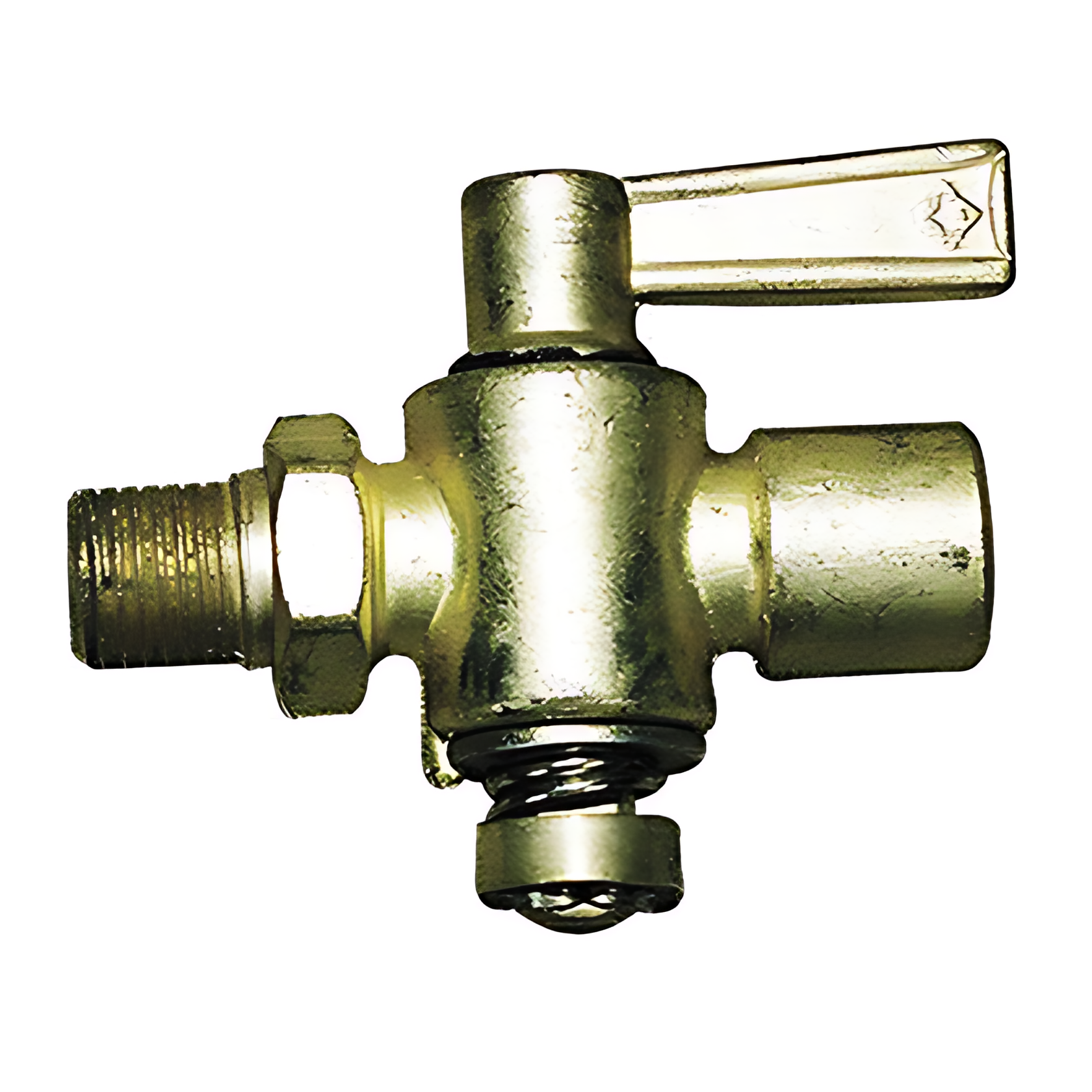 TORNEIRA MACHO FEMEA 1-4 NPT ( MACHO 1/4 X FEMEA 1/4 ) - 6143