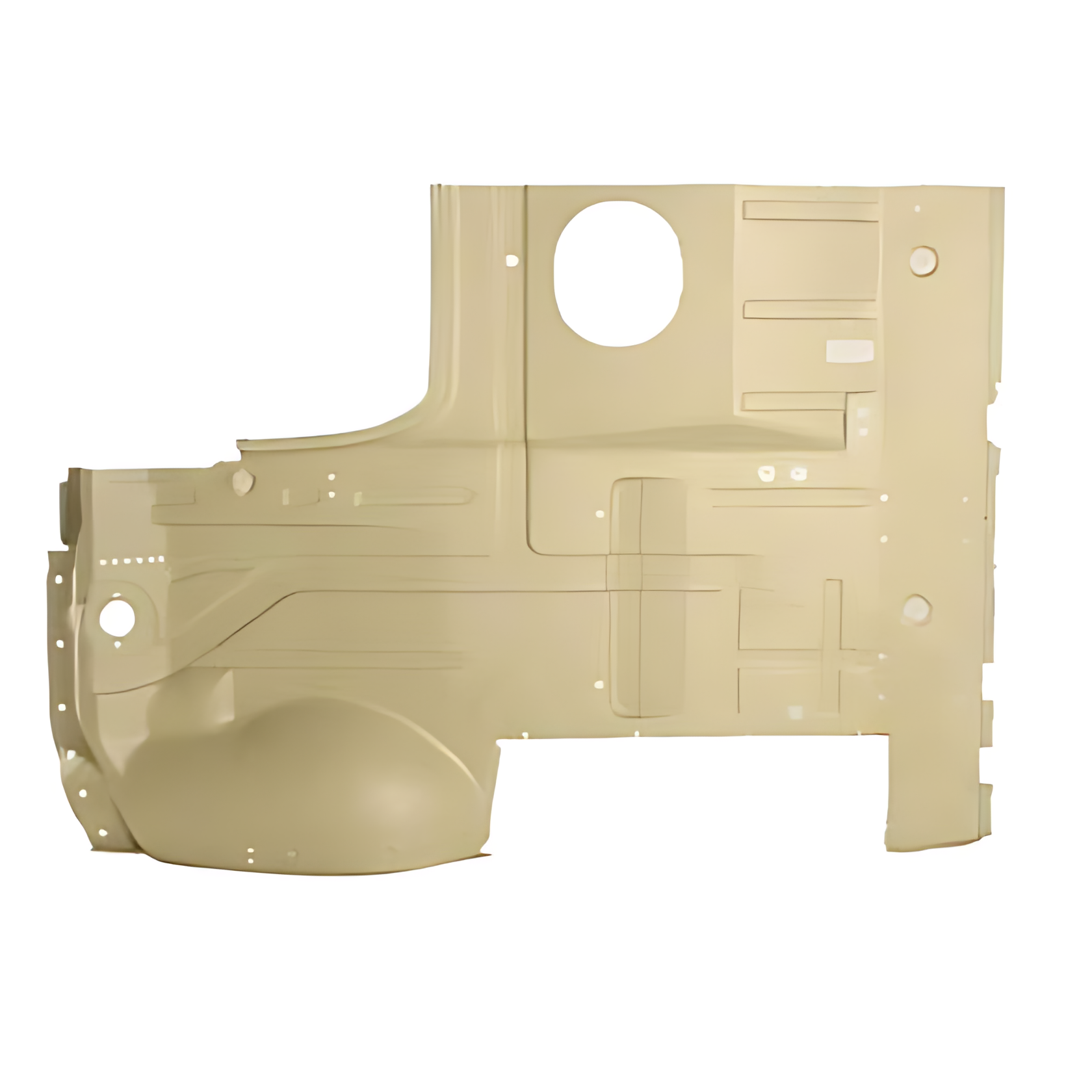 CHAPA LE ASSOALHO CABINE - 3846167368