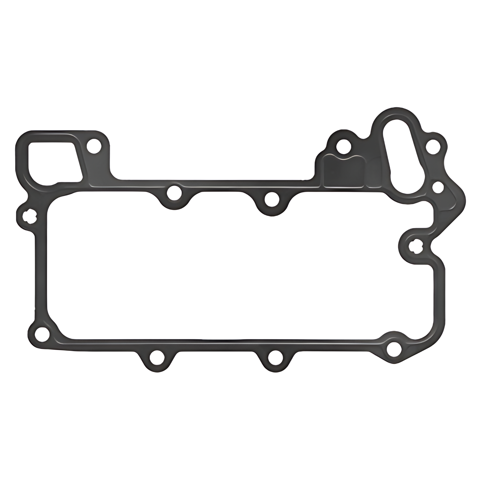 JUNTA PLACA RADIADOR OLEO MOTOR OM457 CHAPA/BORRACHA - 4571880280