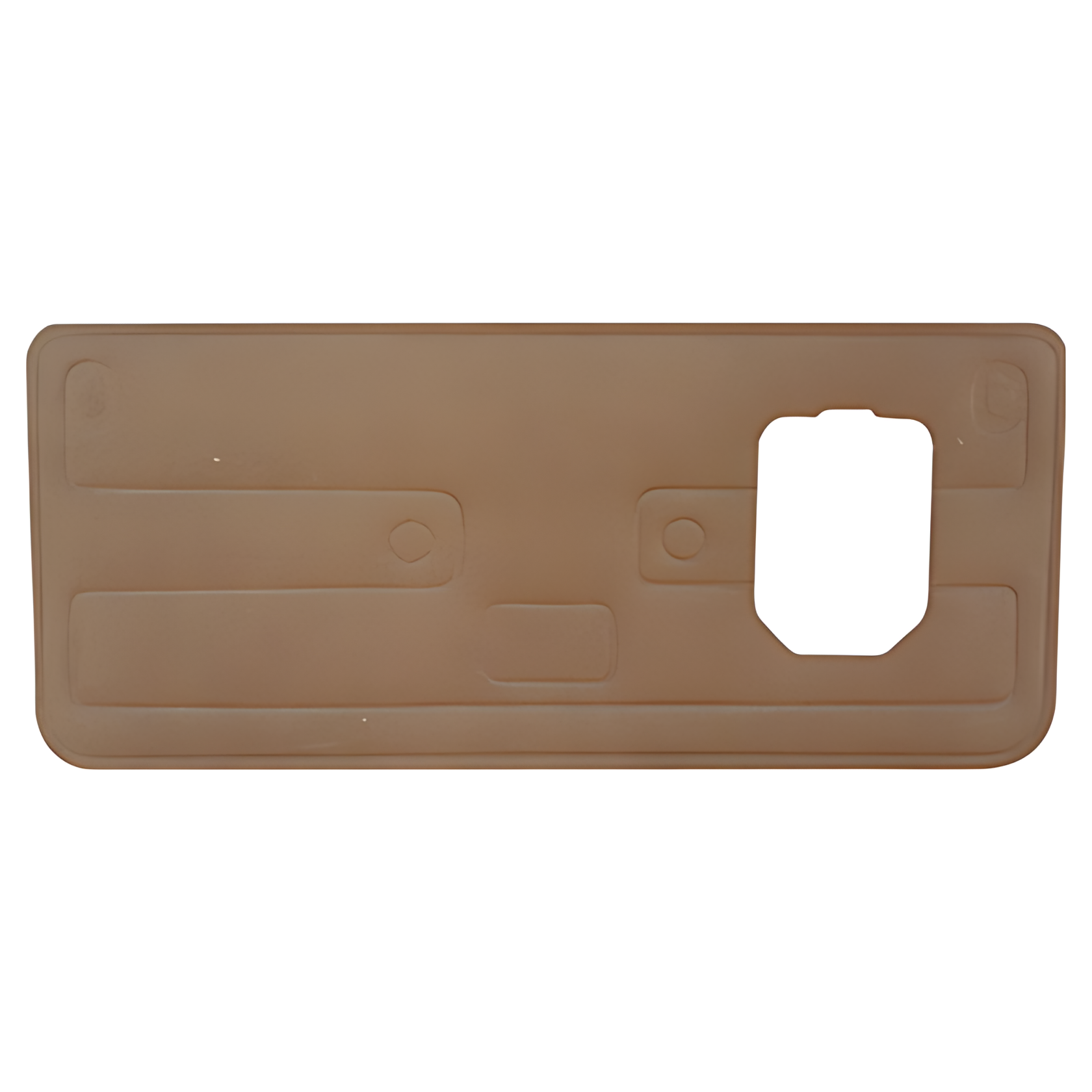 FORRO PORTA MARROM LD COM ABERTURA - 526456D