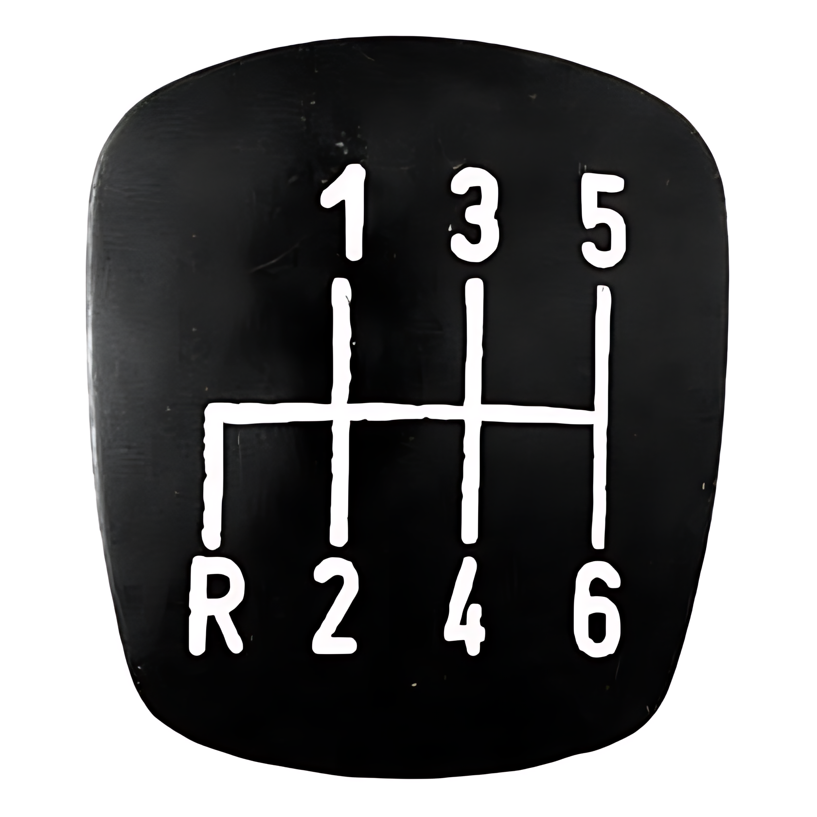 TAMPA MANOPLA PRETA ( CAIXA CAMBIO 6M ) 1A 3A 5A FRENTE 2A 4A 6A ATRAS RE ESQUERDA ATRAS - 20014P5