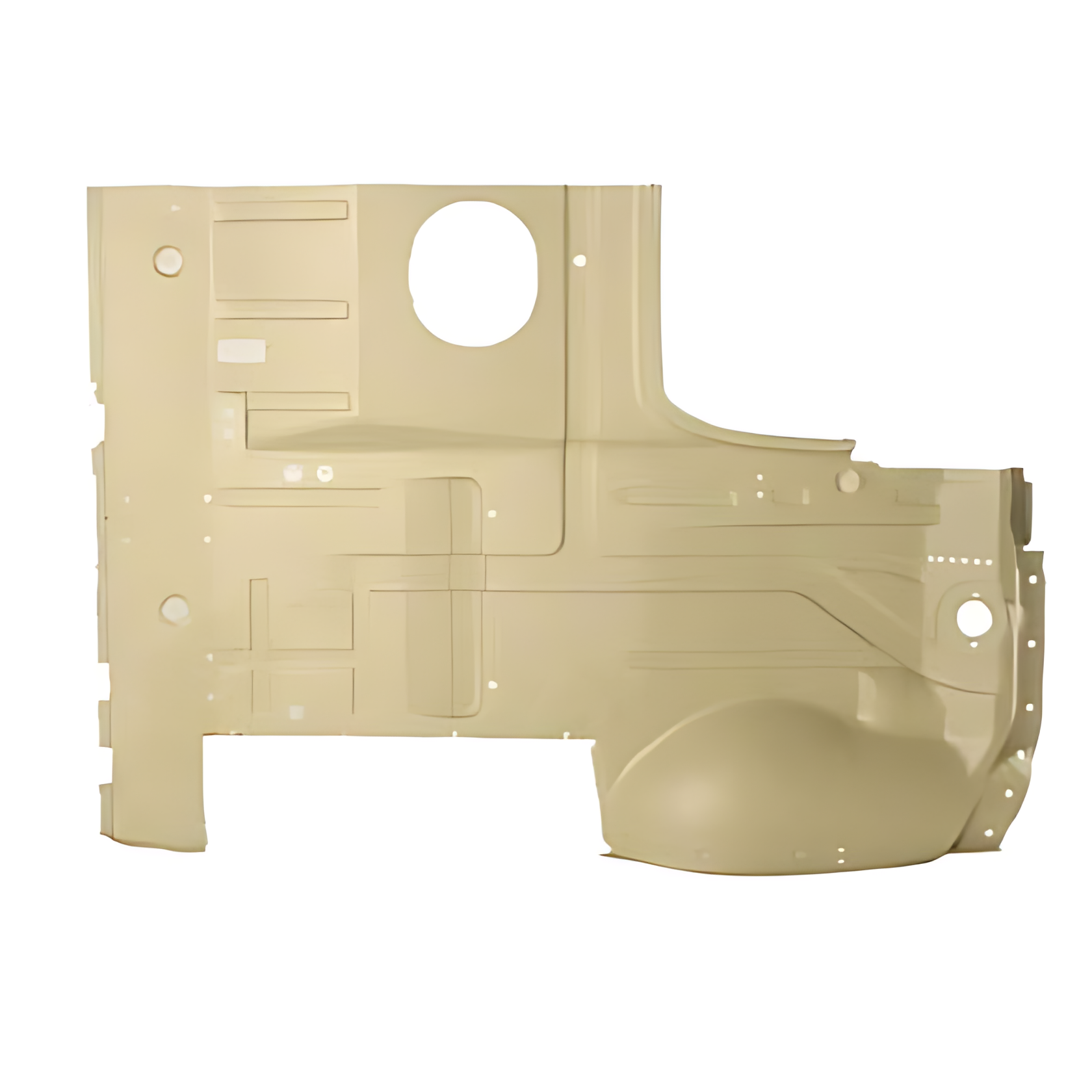 CHAPA LD ASSOALHO CABINE MB - 6886160368