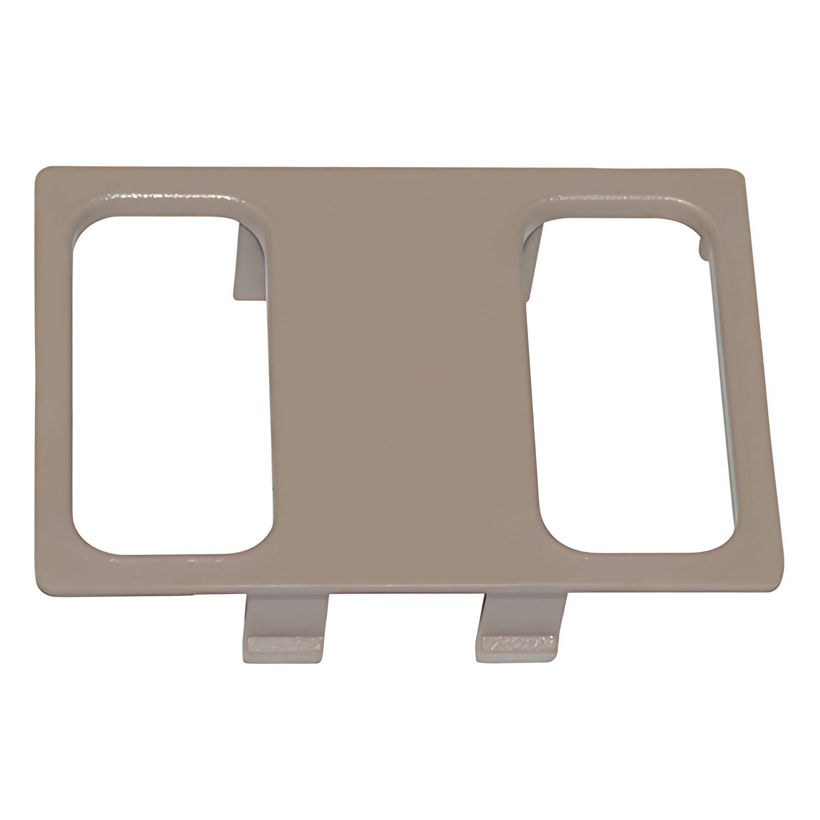 TAMPA PAINEL MARROM COM 2 FUROS HPN - 6886897639M