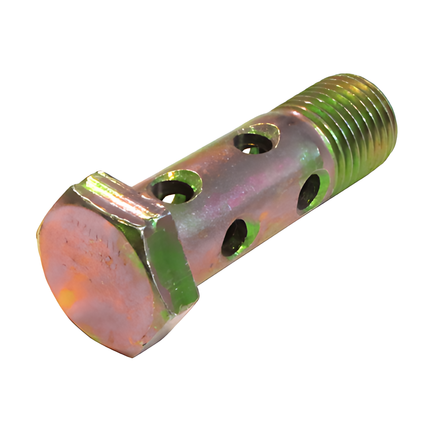 PARAFUSO BANJO VAZADO 14X1,5 (8 FUROS DUPLO DIAMETRO LONGO 4MM ) - K112D