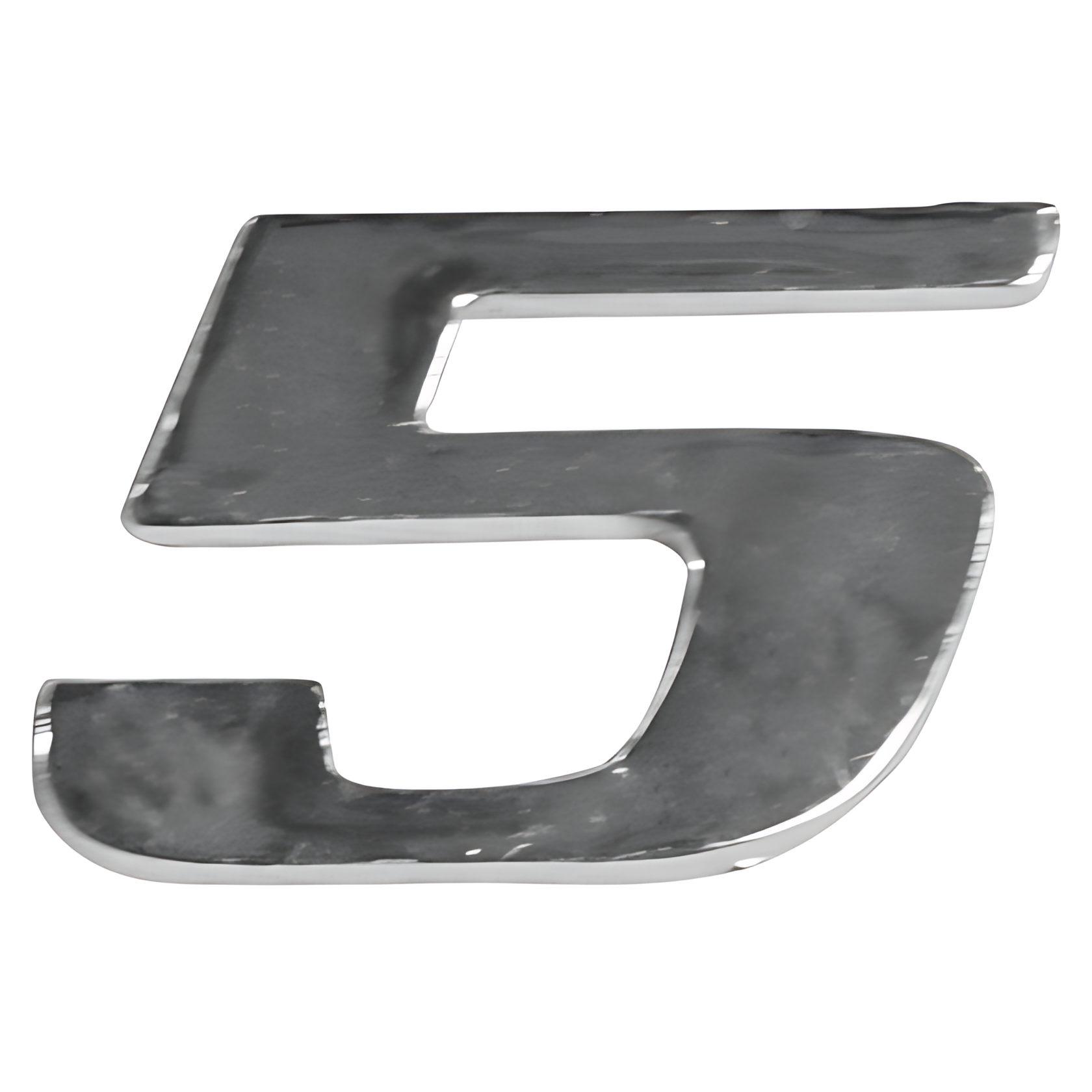 EMBLEMA NUMERO 5 CROMADO ATEGO AXOR - 9438171614