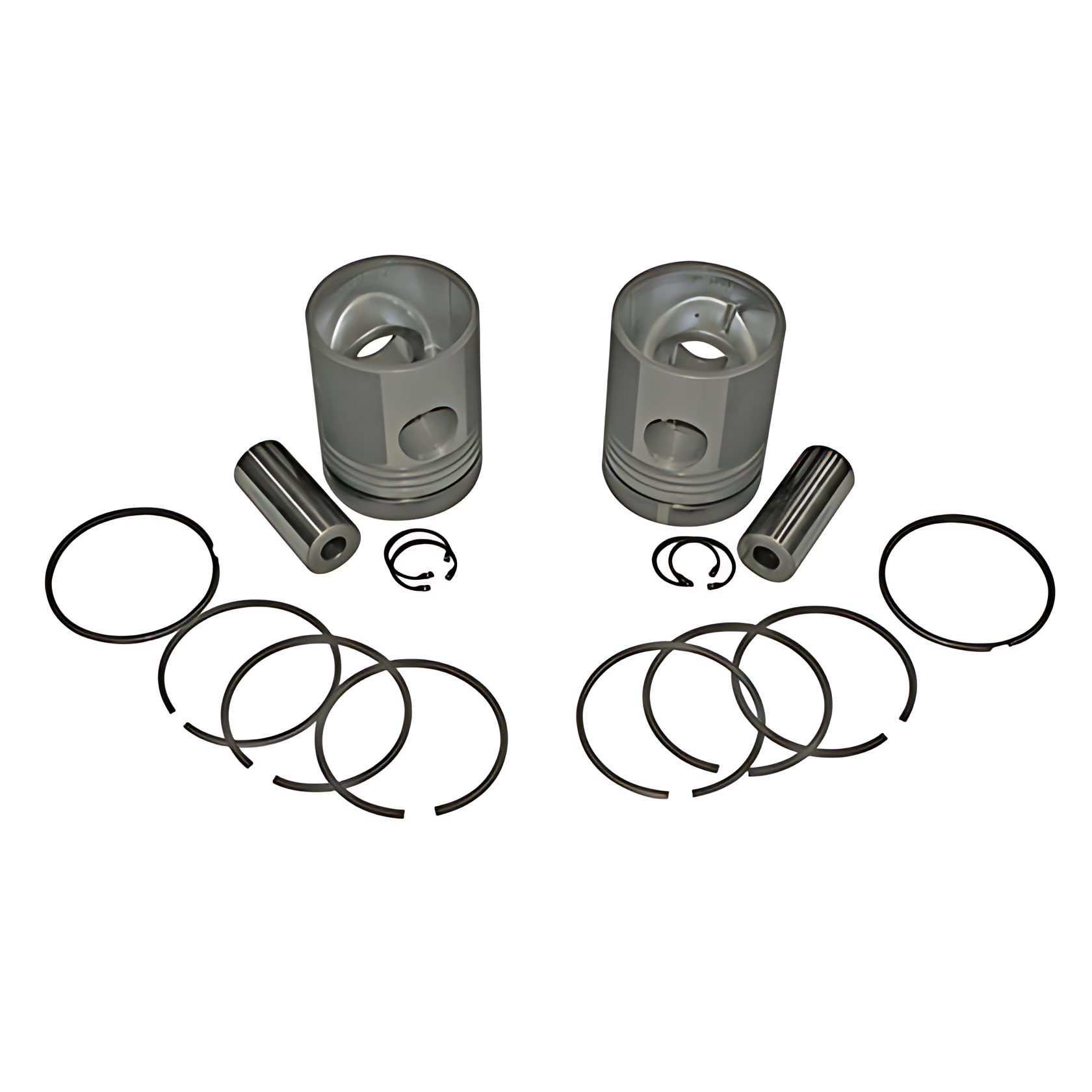 PISTAO E ANEIS STD OM355/5 OM355/6 - 4 CANALETAS COM REBAIXO - 3450300037