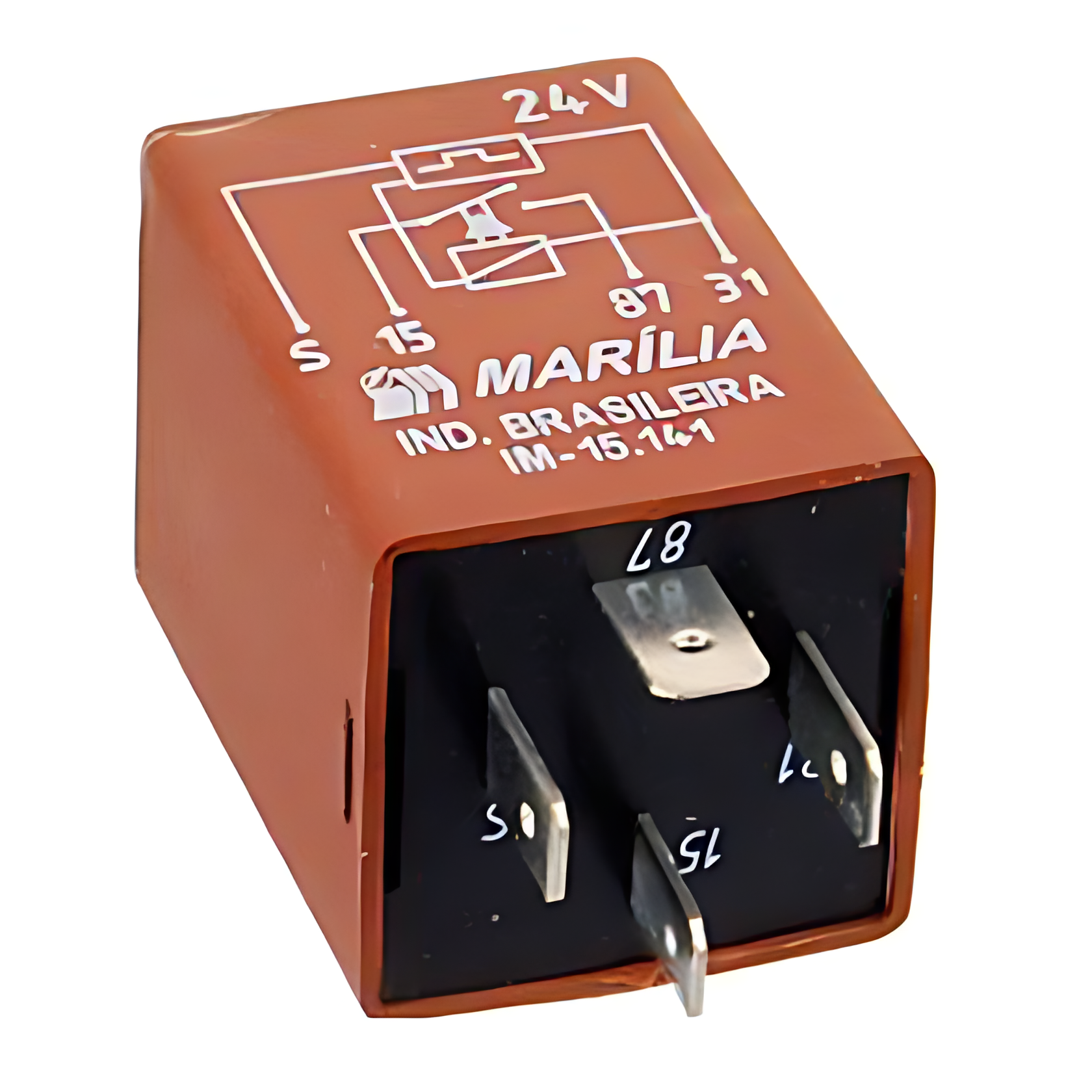 RELE TEMPORIZADOR 24V 4TERM - 9795450205