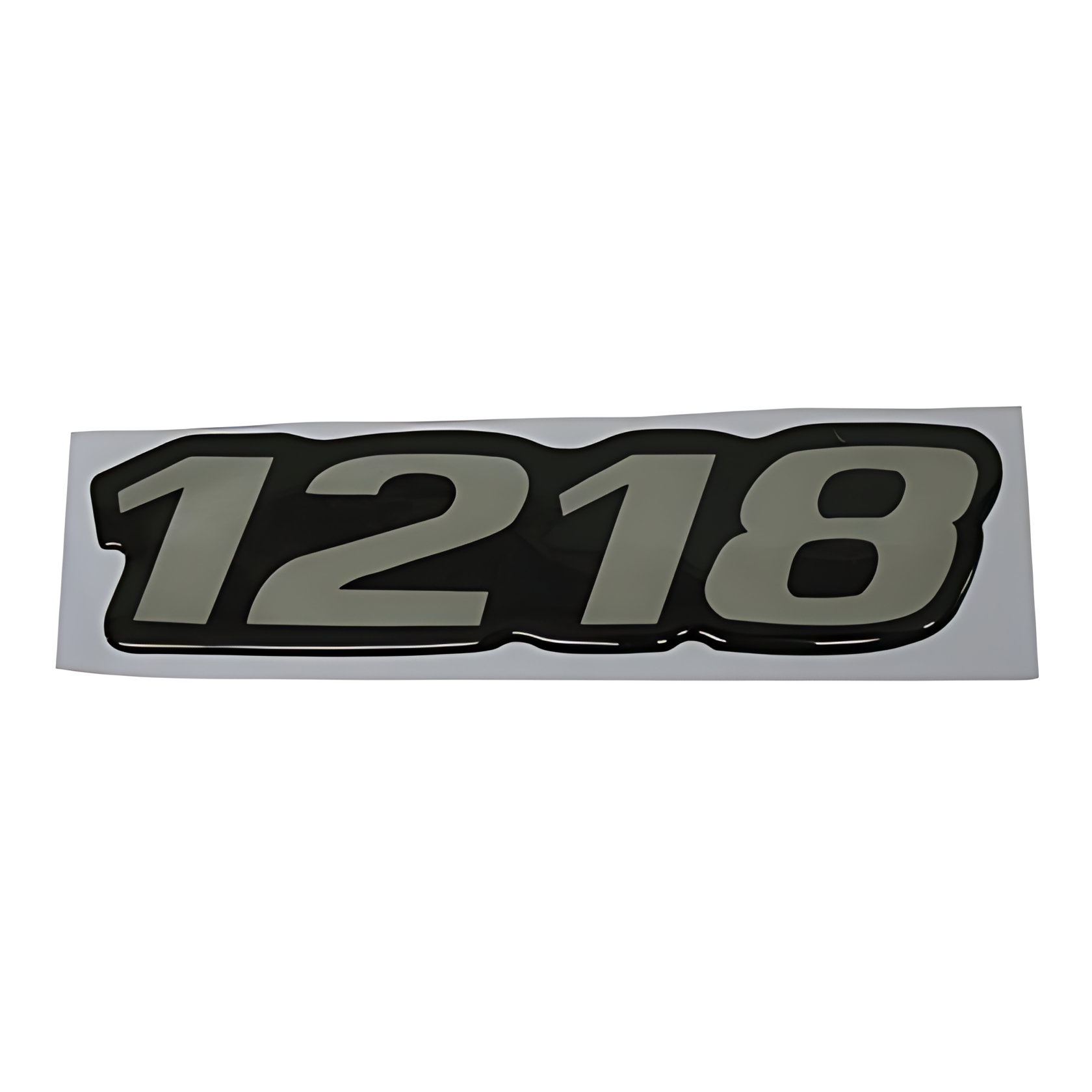 EMBLEMA LATERAL LISO RESINADO 1218 - MB1218