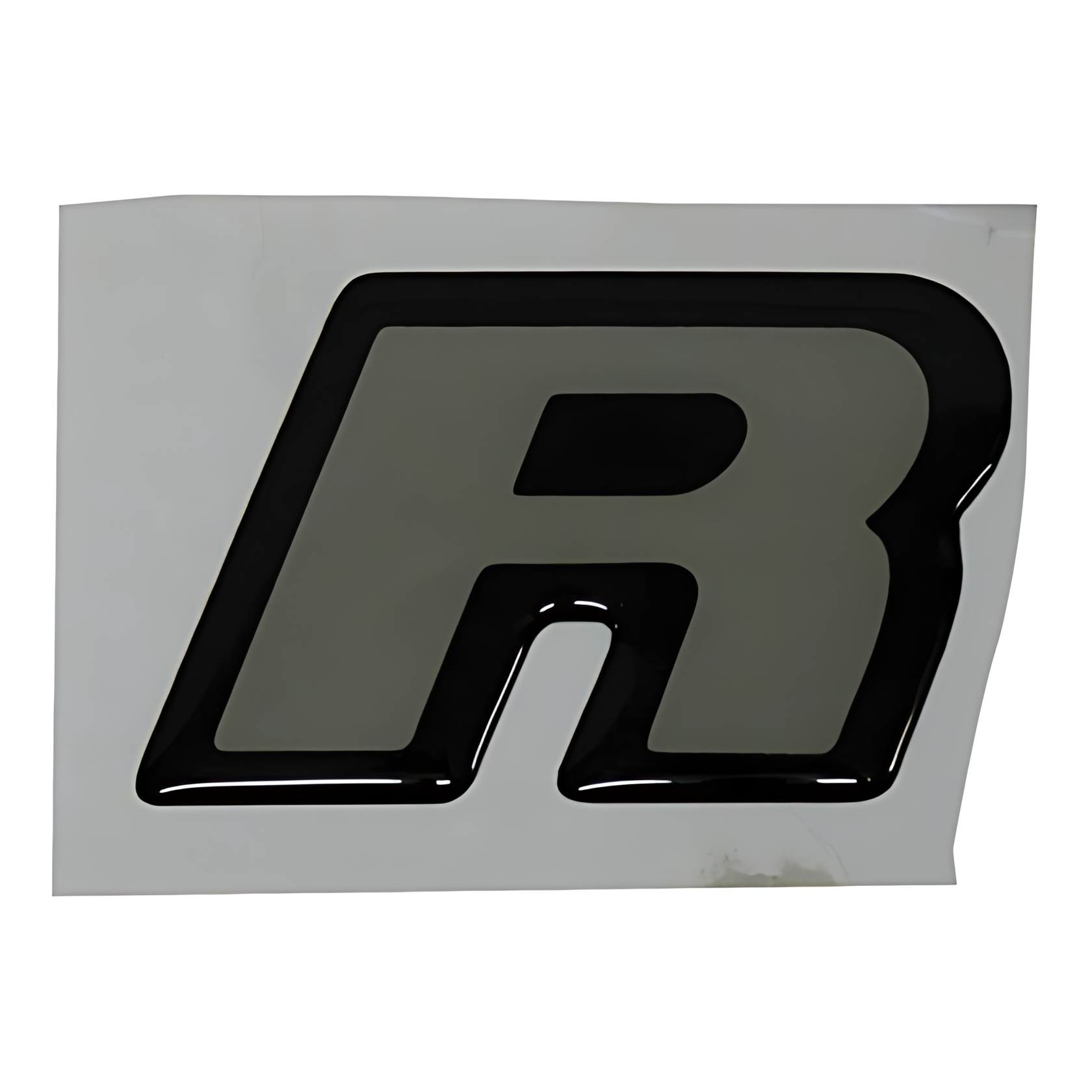 EMBLEMA RESINADO LETRA R (UNITARIO) - MB673