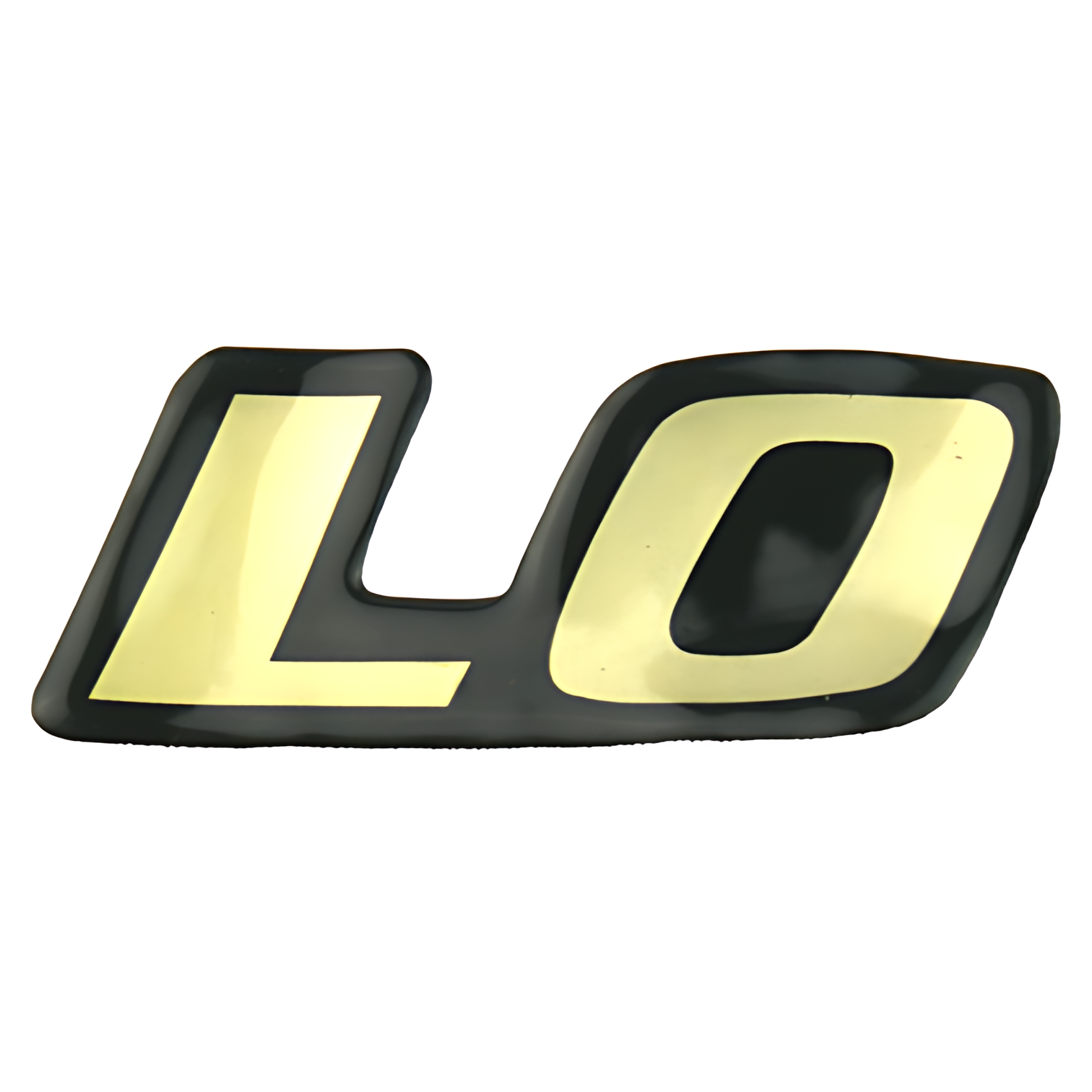 EMBLEMA RESINADO LETRA LO (UNITARIO) - MB674